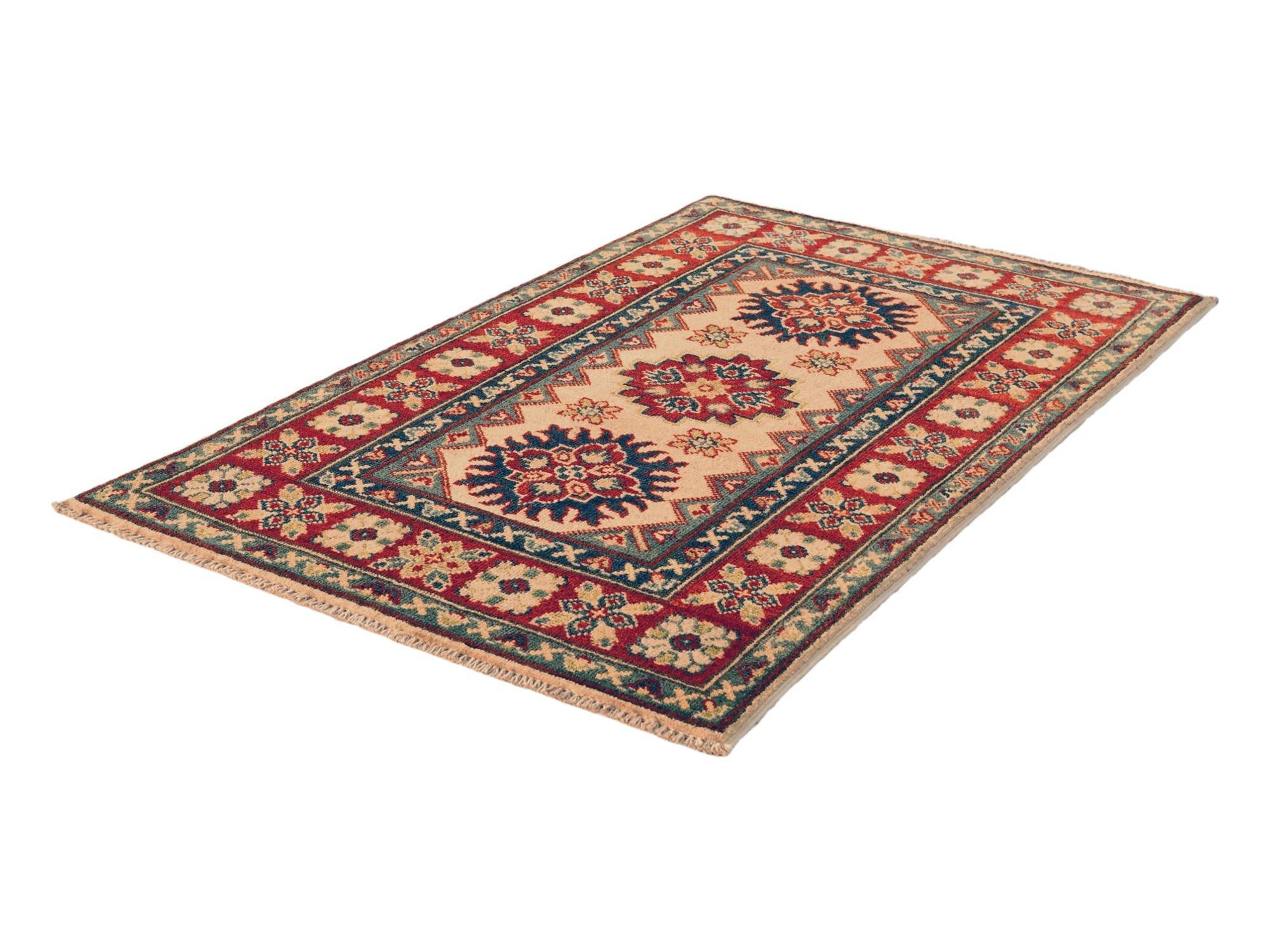 2' 7 x 4' 2 Hand Knotted Kazak Rug