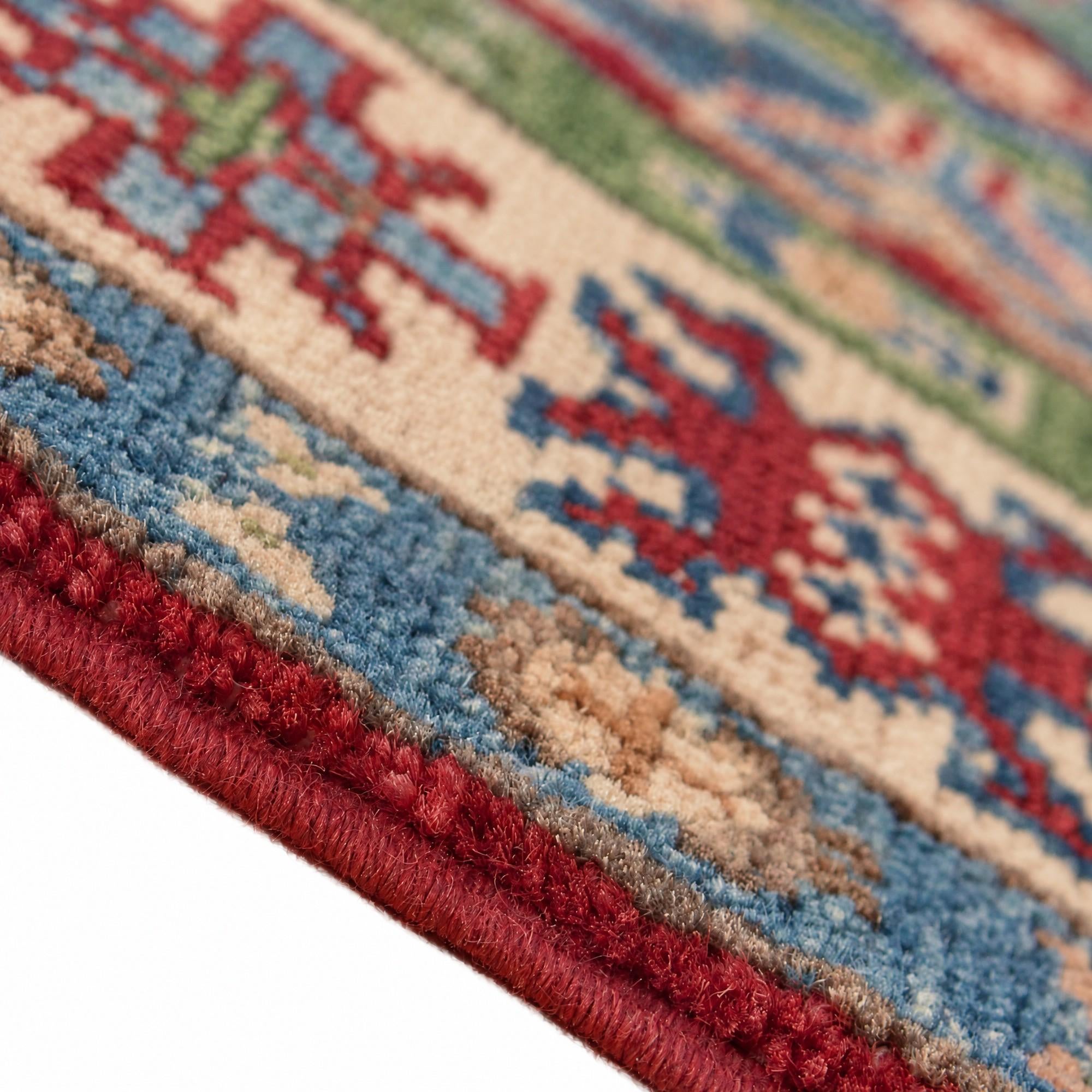 60cm x 90cm Handgeknüpft Kazak Teppich