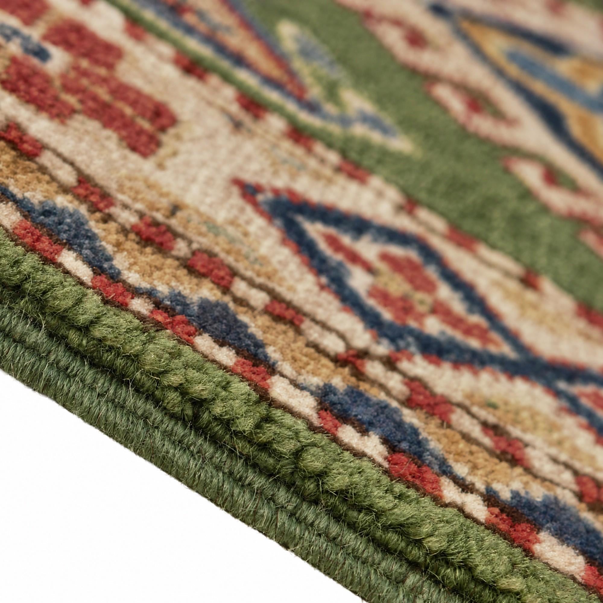 Detail image 8 of 12: 1' 11 x 2' 10 Hand Knotted Kazak Rug
