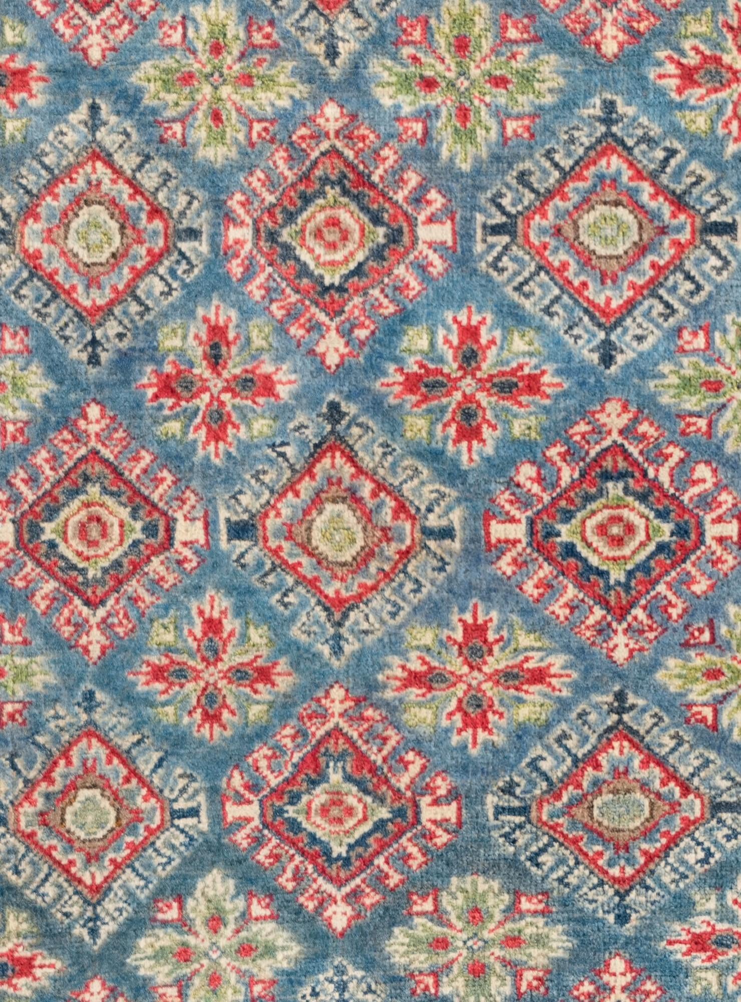 3' 11 x 5' 6 Hand Knotted Kazak Rug