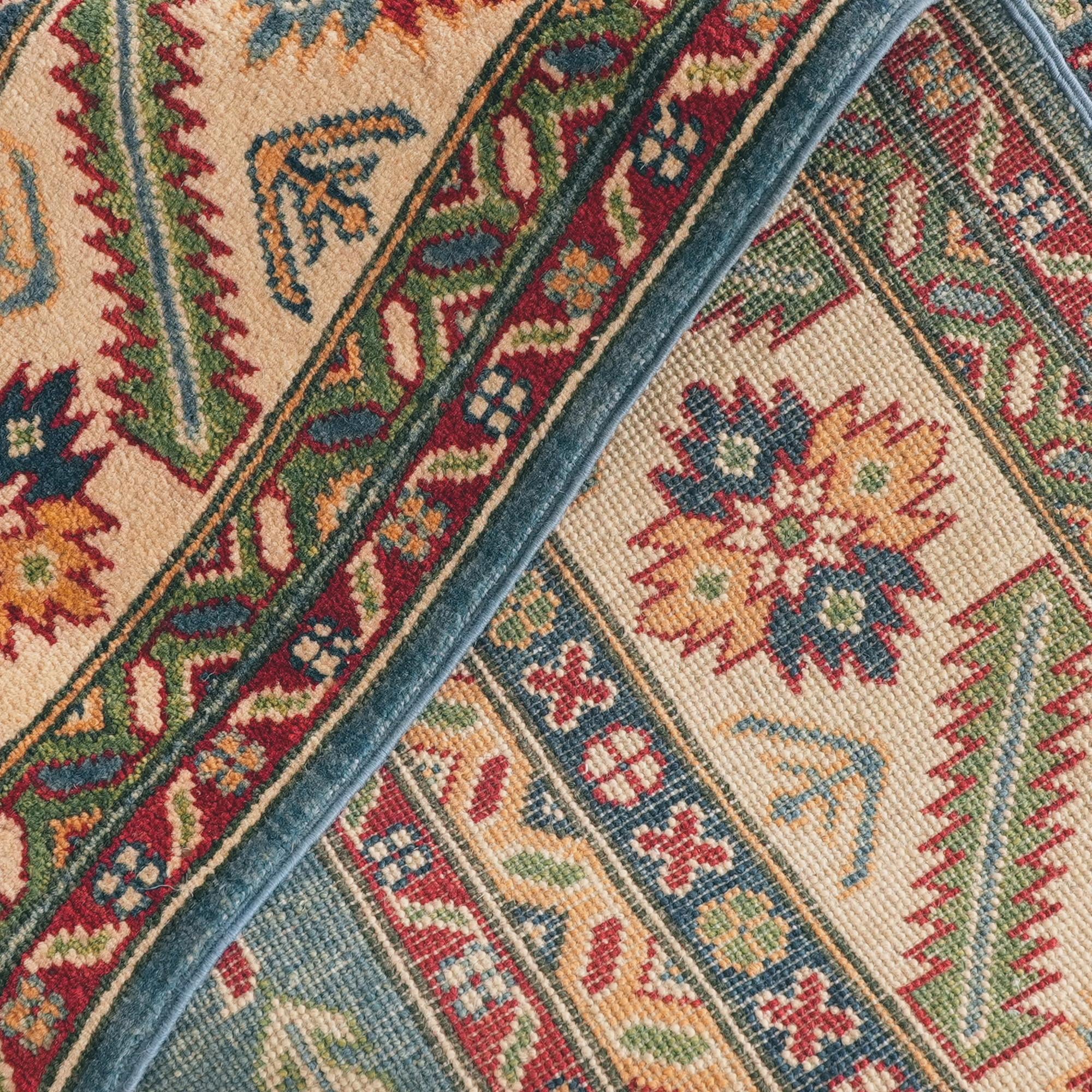 Detail image 8 of 10: 6' 8 x 9' 11 Hand Knotted Kazak Rug