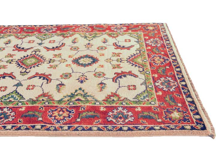 2' 9 x 4' 3 Hand Knotted Kazak Rug