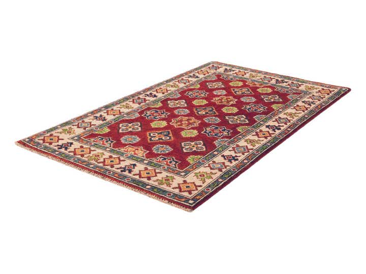 2' 7 x 4' 4 Hand Knotted Kazak Rug