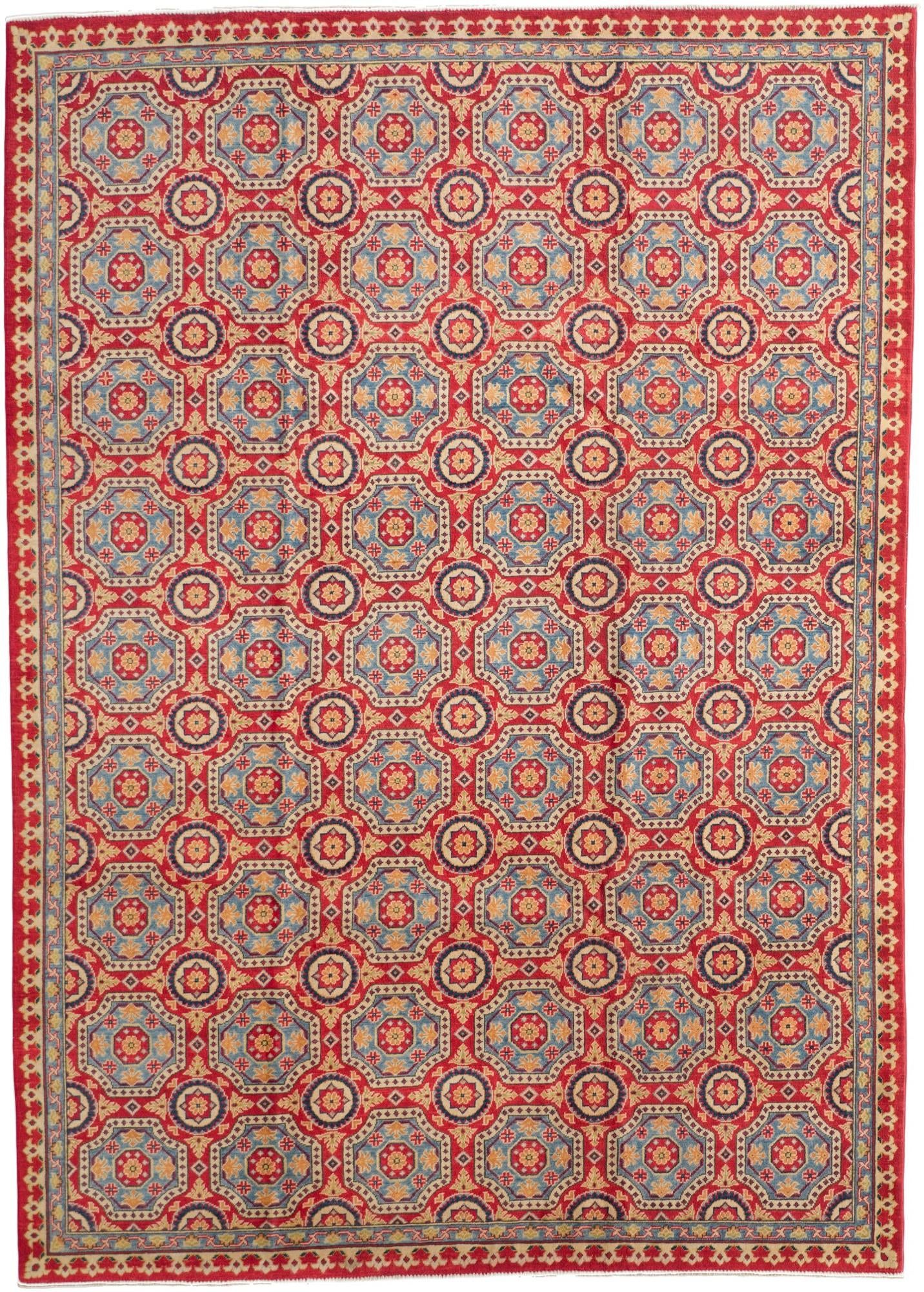 8' 3 x 11' 6 Hand Knotted Kazak Rug
