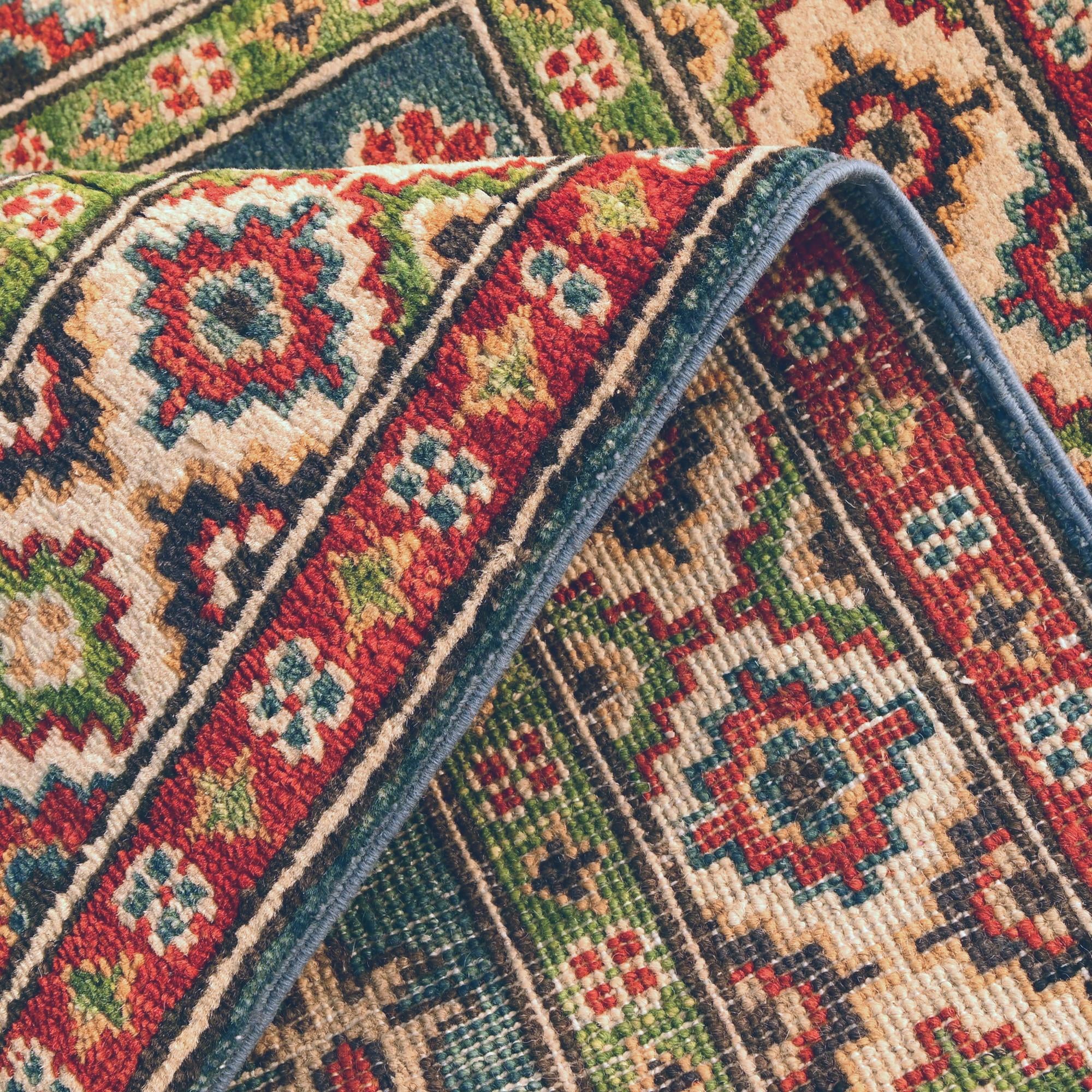 2' 9 x 3' 11 Hand Knotted Kazak Rug
