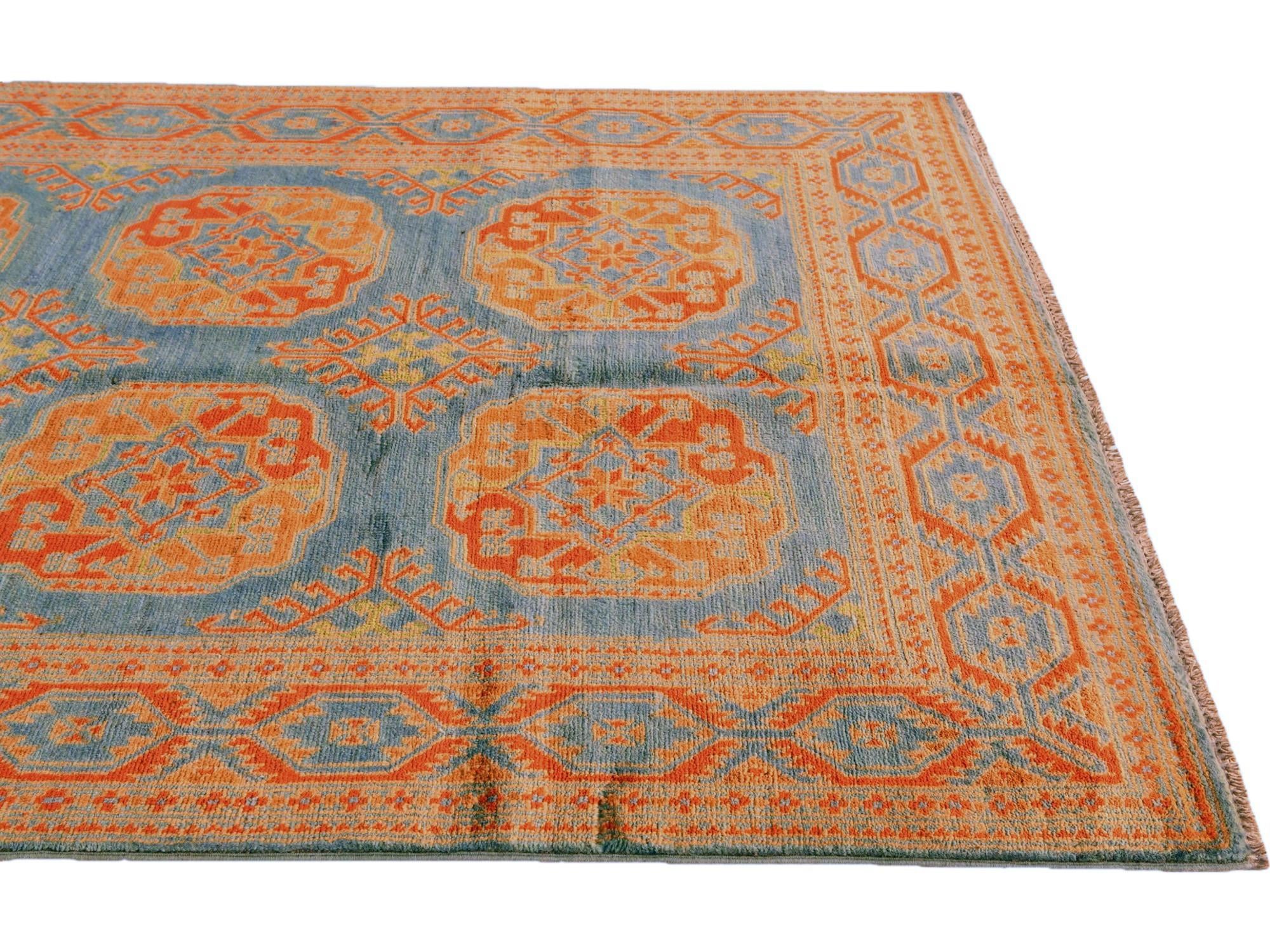 Detail image 6 of 9: 4' 10 x 6' 6 Hand Knotted Kazak Rug