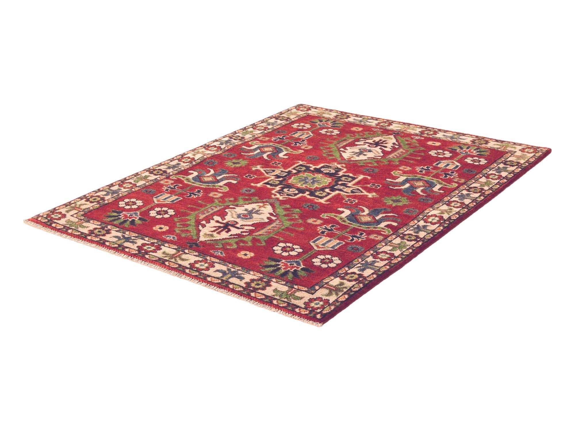 3' 3 x 4' 7 Hand Knotted Kazak Rug