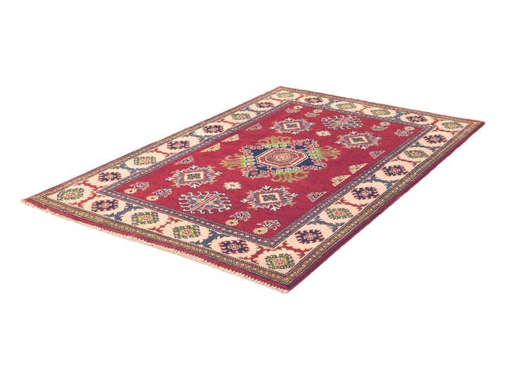 3' 4 x 5' 1 Hand Knotted Kazak Rug