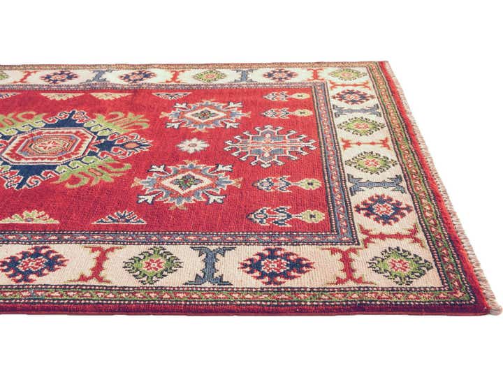 3' 4 x 5' 1 Hand Knotted Kazak Rug