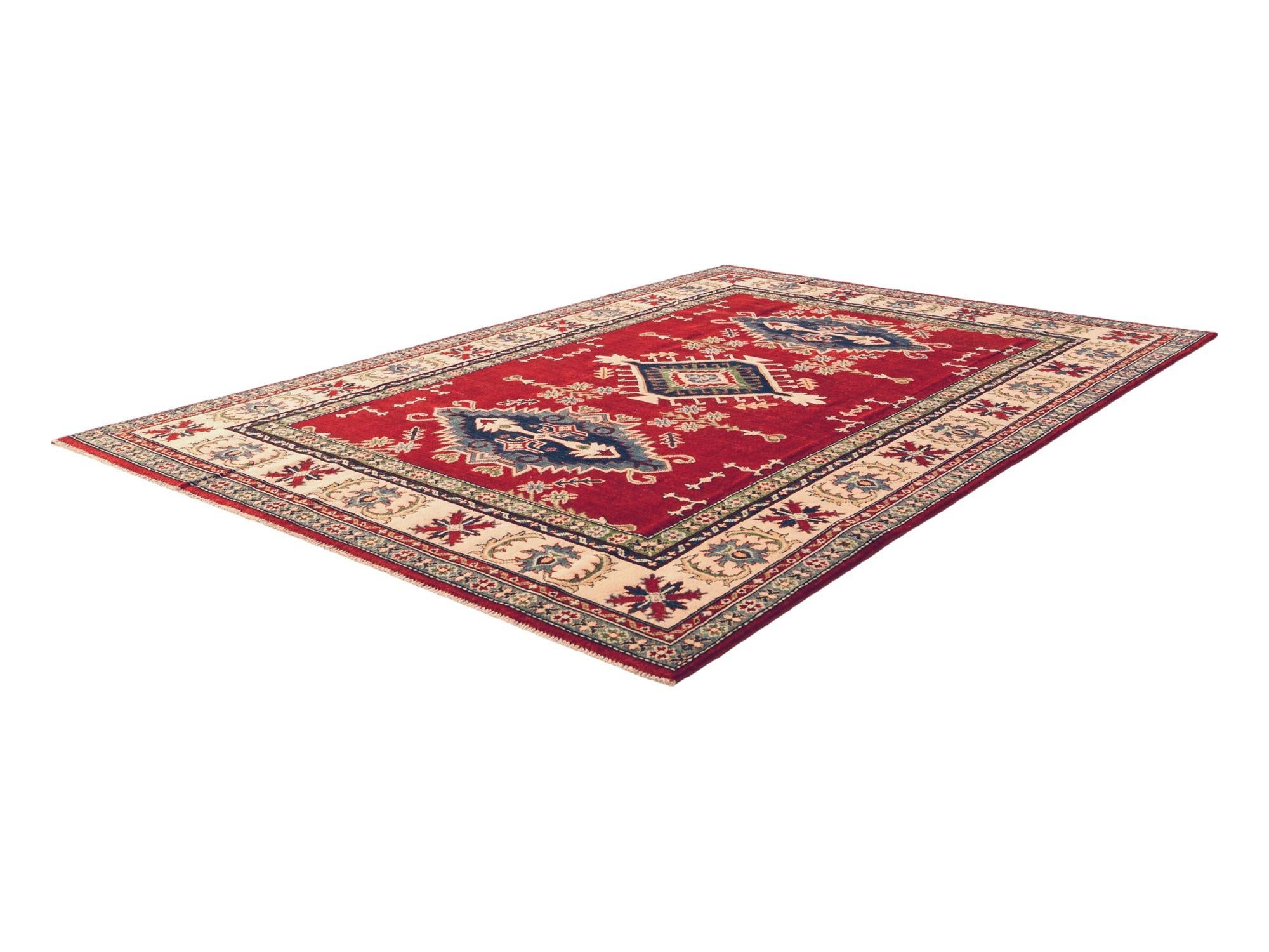 195cm x 280cm Hand Knotted Kazak Rug