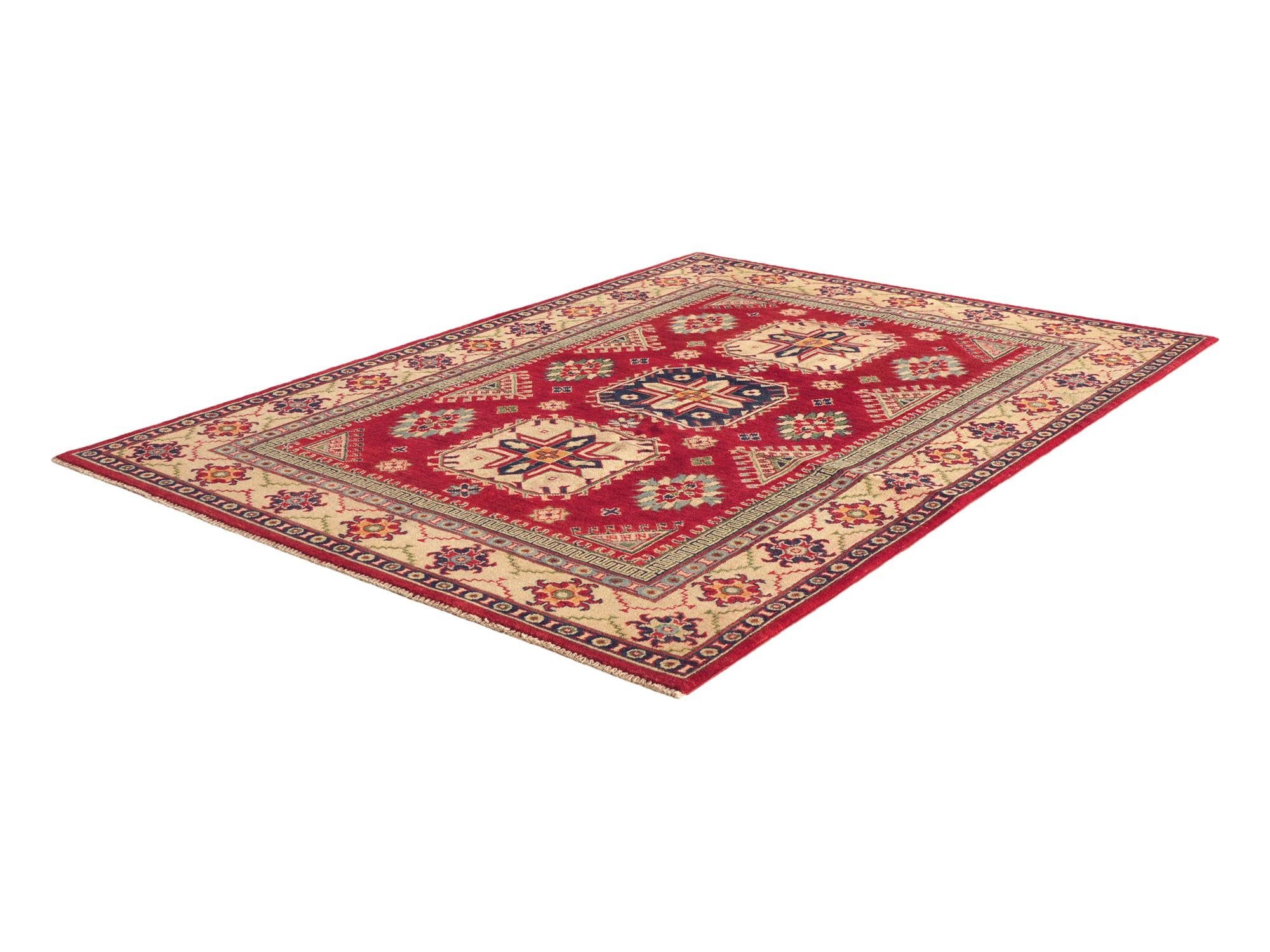 Detail image 4 of 10: 4' 11 x 6' 11 Hand Knotted Kazak Rug