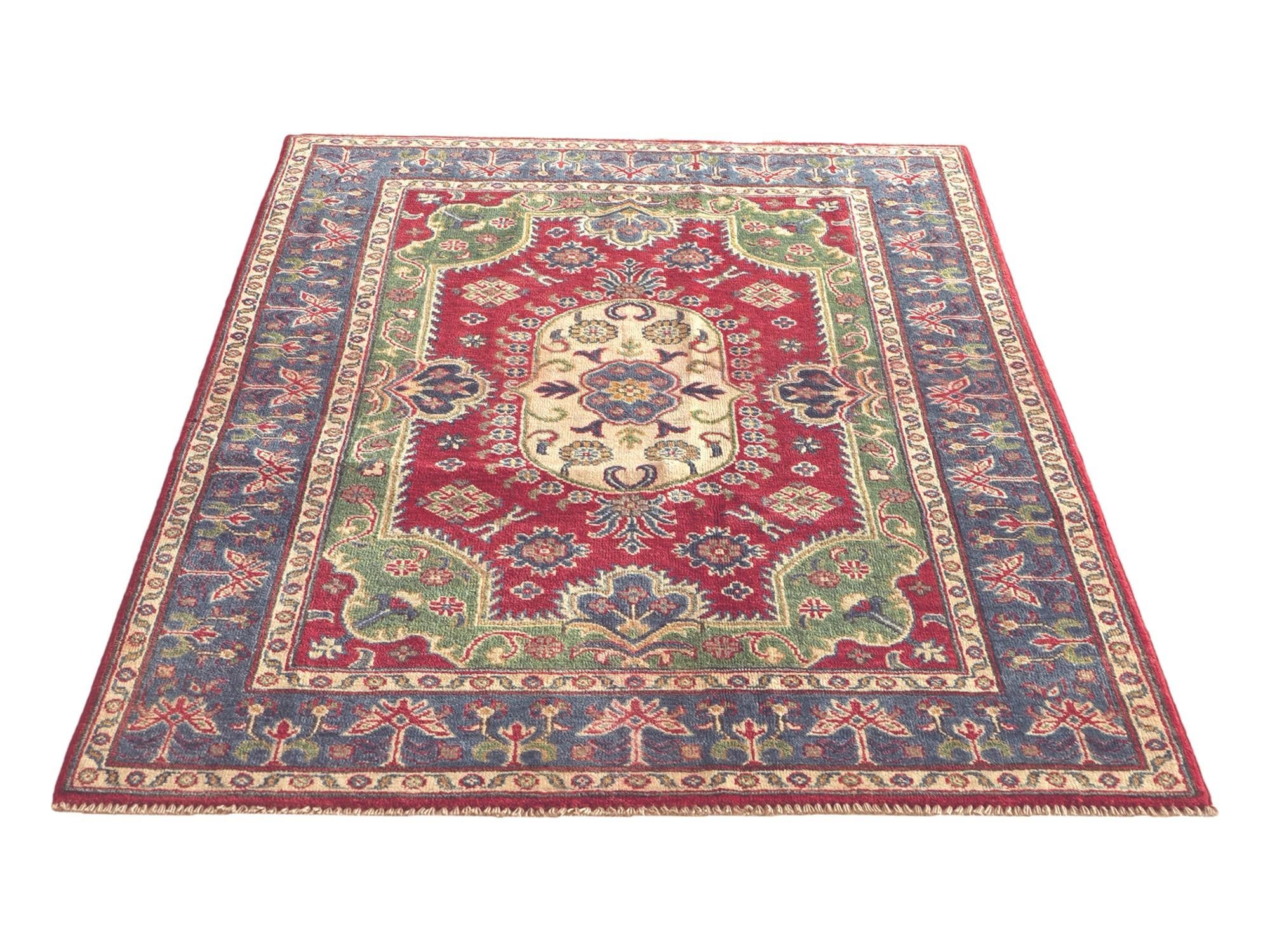 120cm x 190cm Hand Knotted Kazak Rug