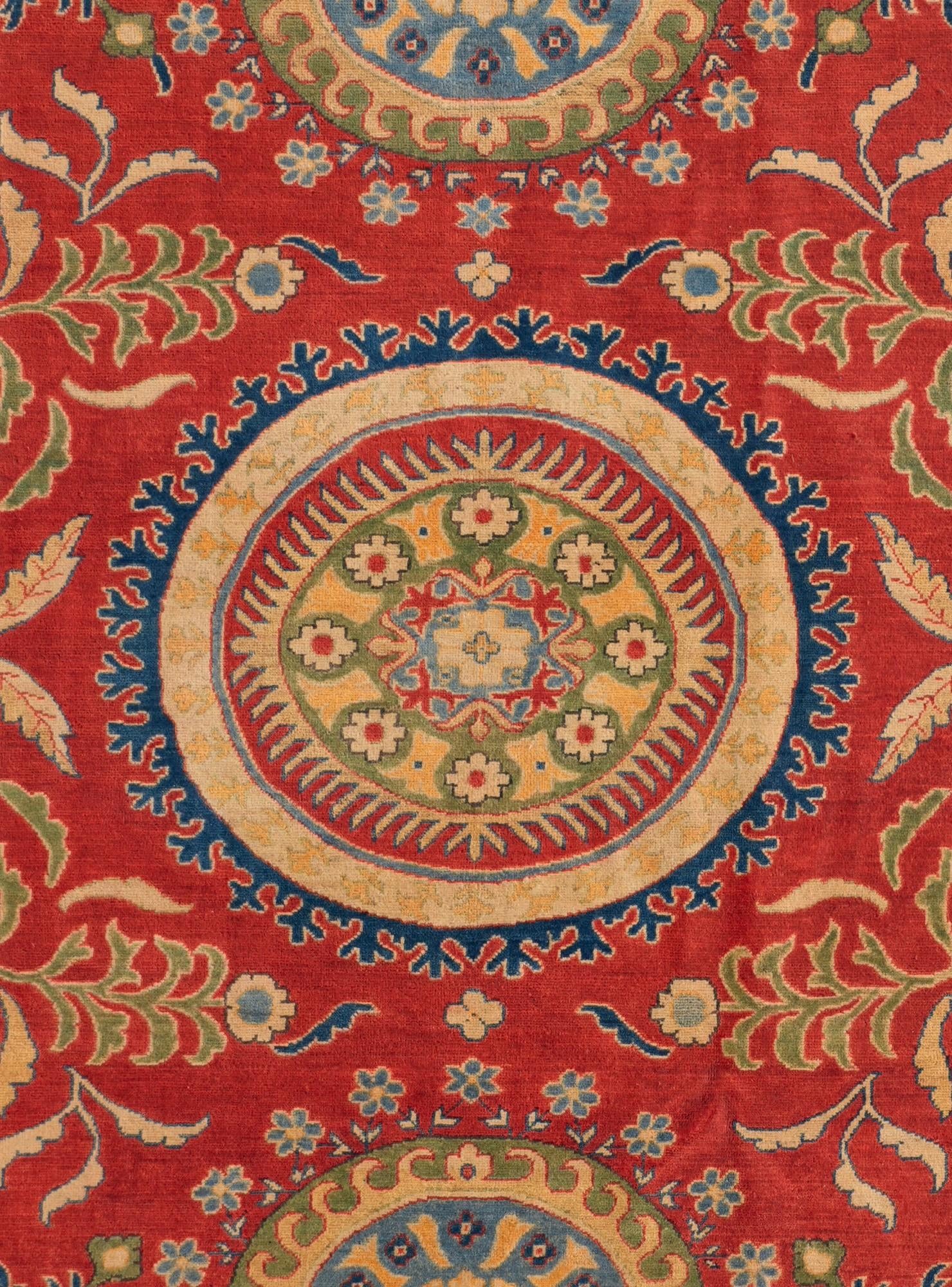 8' x 9' 10 Hand Knotted Kazak Rug