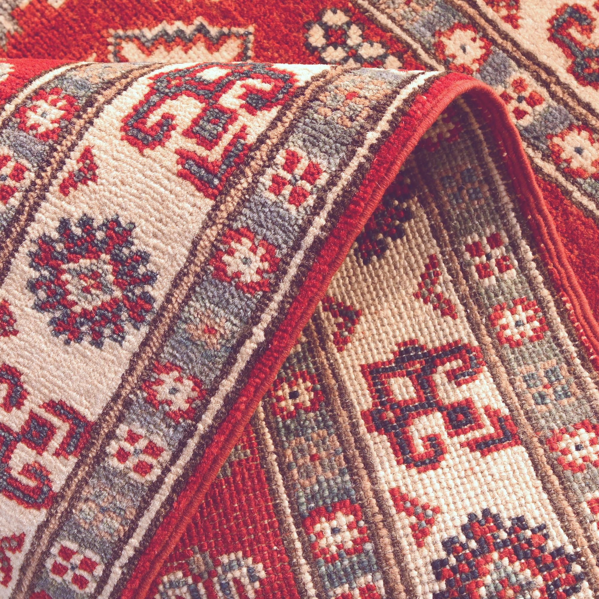 2' 7 x 3' 11 Hand Knotted Kazak Rug