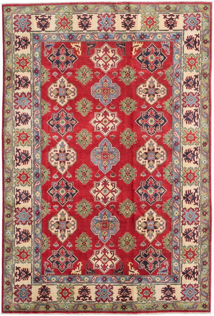 200cm x 300cm anudado a mano Kazak Alfombra
