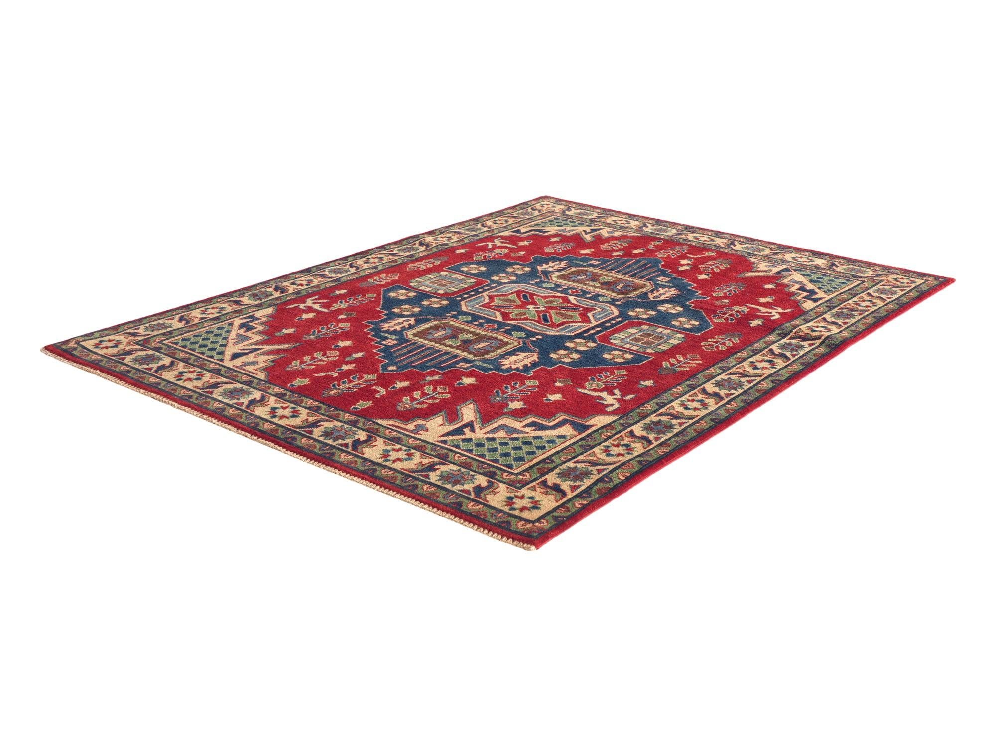 Detail image 4 of 10: 5' x 6' 11 Hand Knotted Kazak Rug