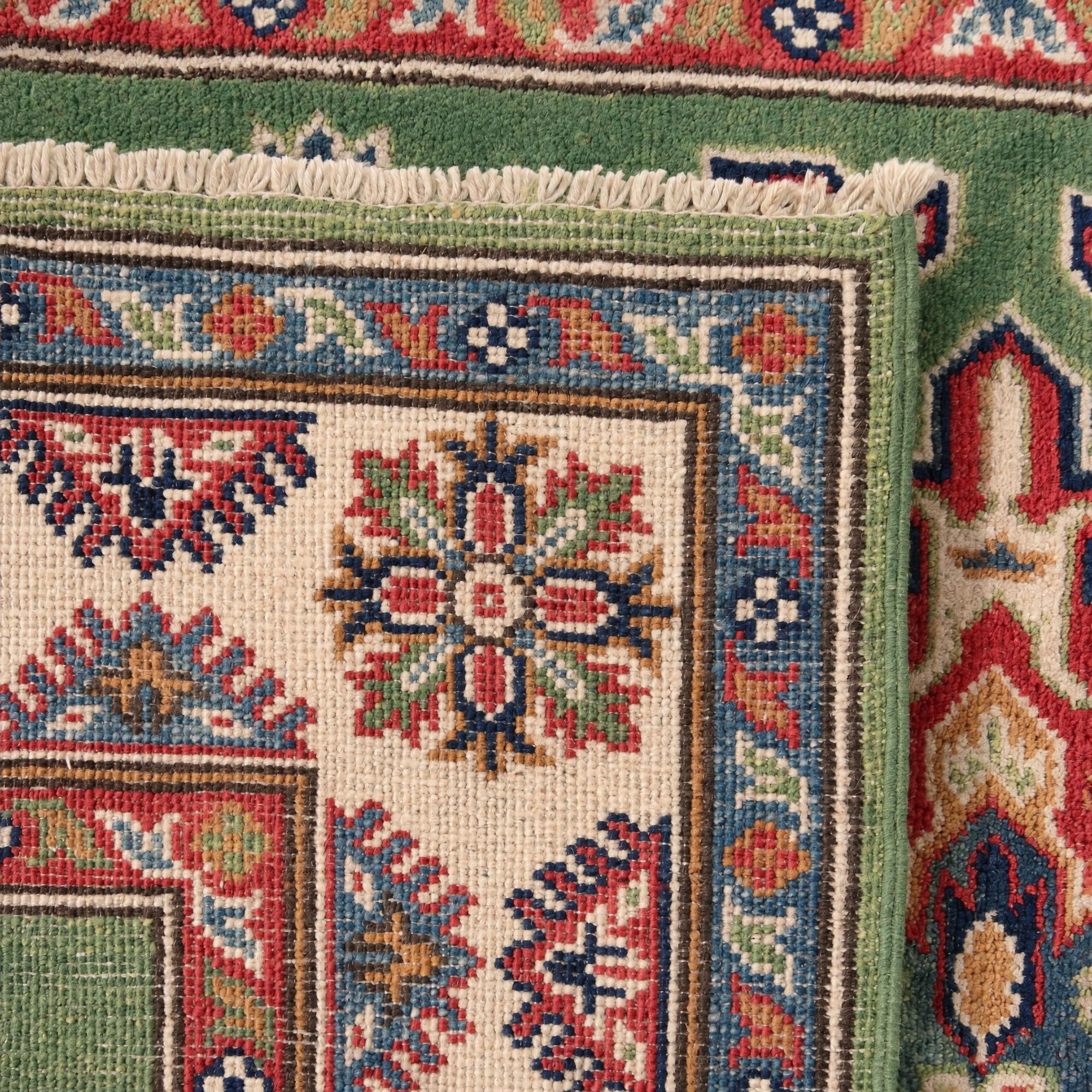 120cm x 190cm Handgeknüpft Kazak Teppich