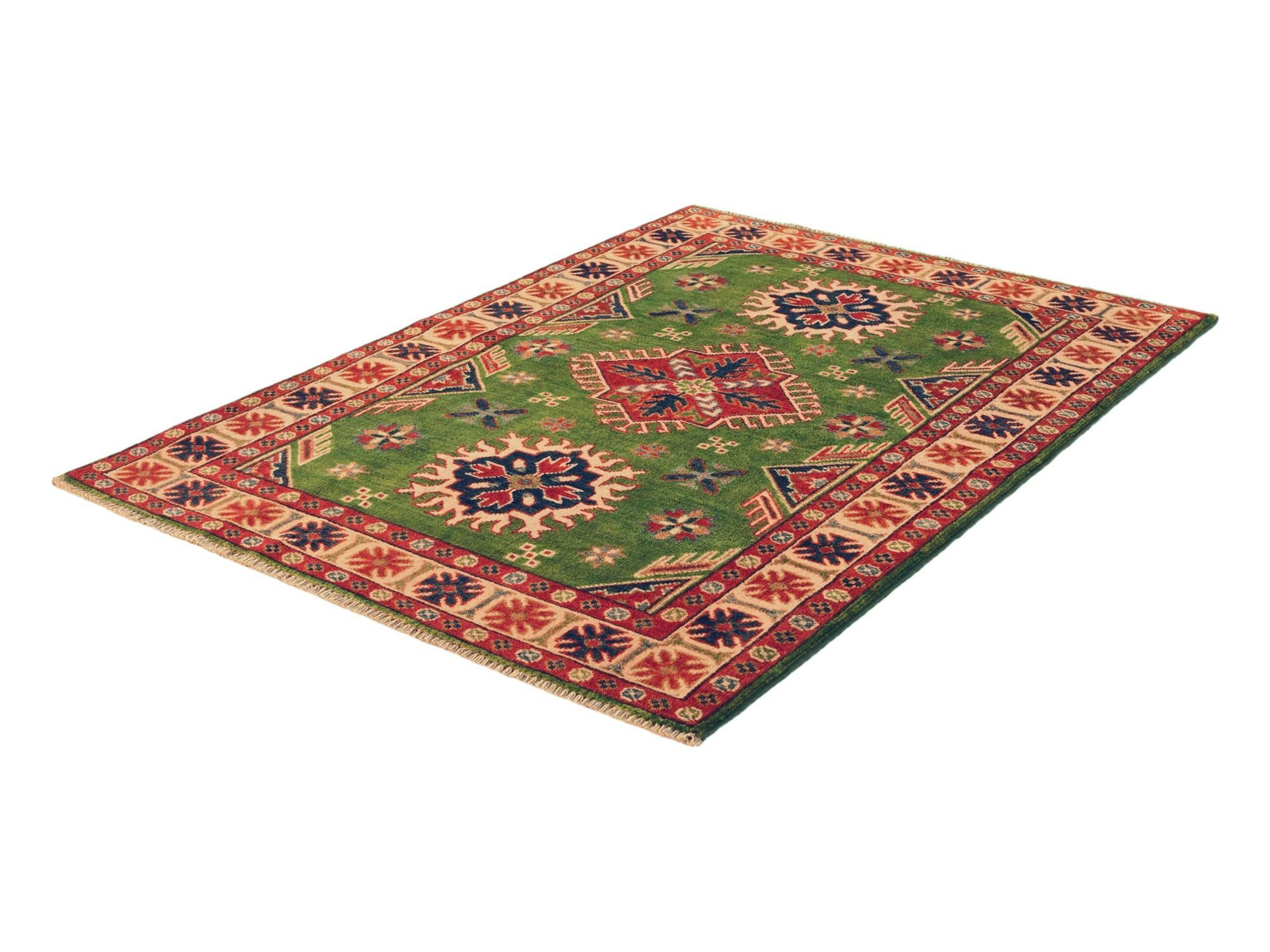 3' 6 x 5' Hand Knotted Kazak Rug