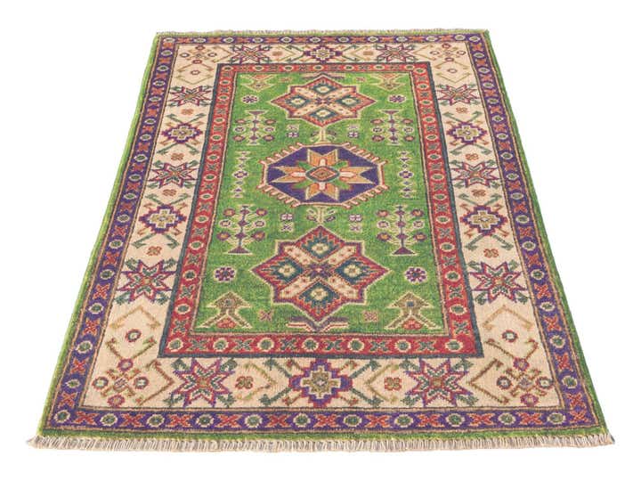 2' 7 x 4' 1 Hand Knotted Kazak Rug