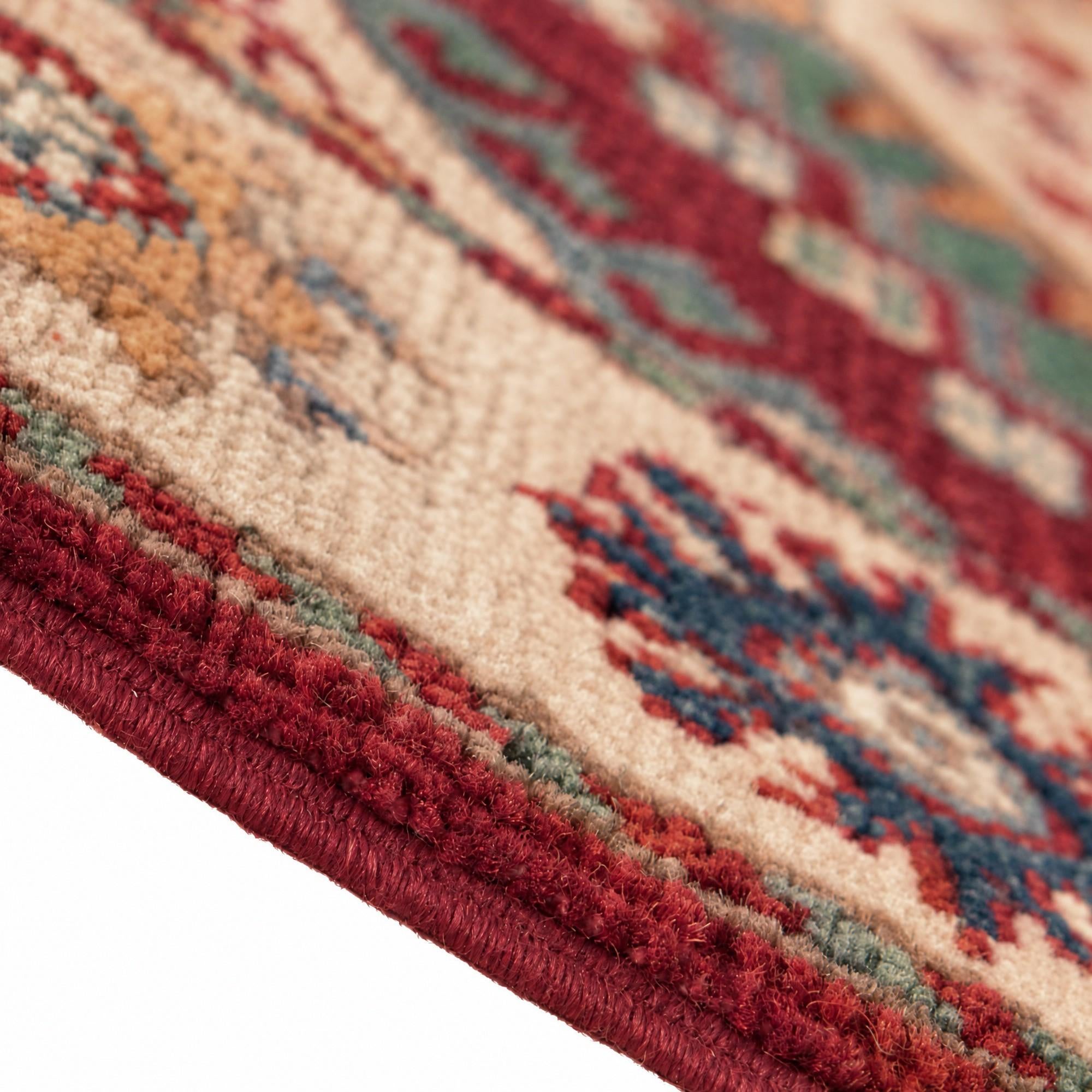 Detail image 8 of 12: 2' x 2' 9 Hand Knotted Kazak Rug