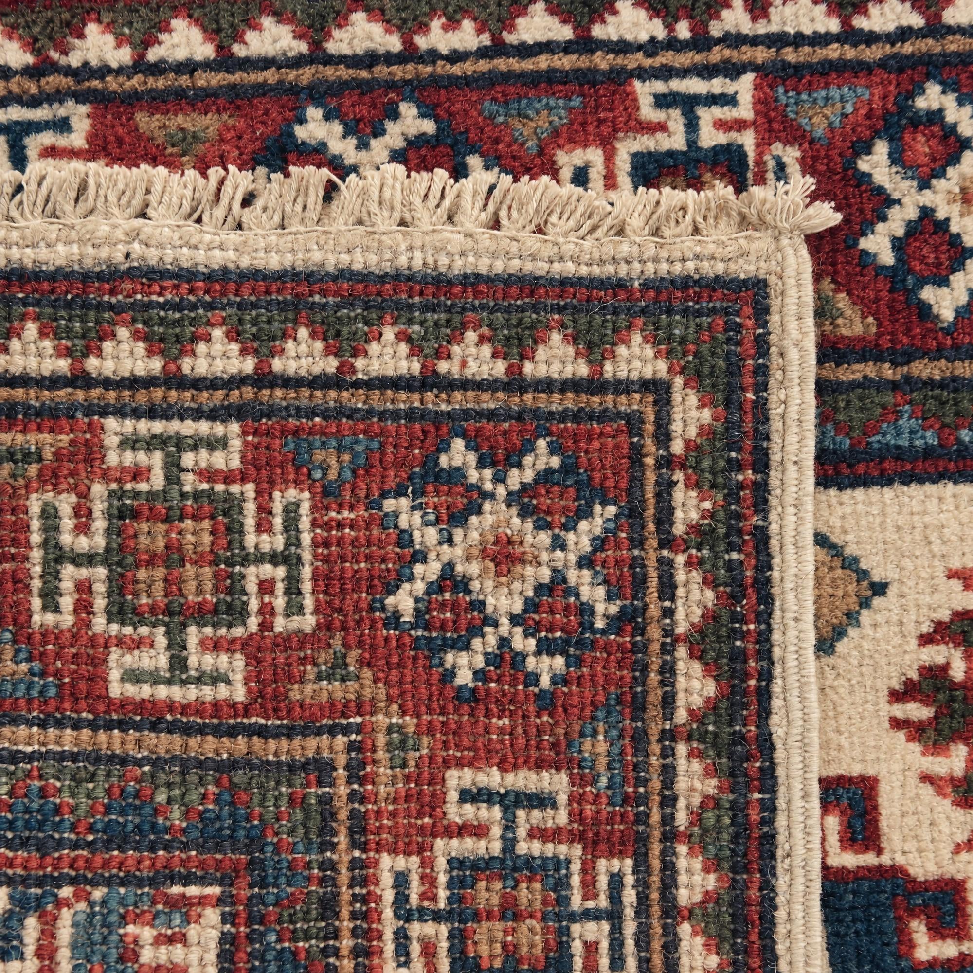 1' 10 x 3' 1 Hand Knotted Kazak Rug