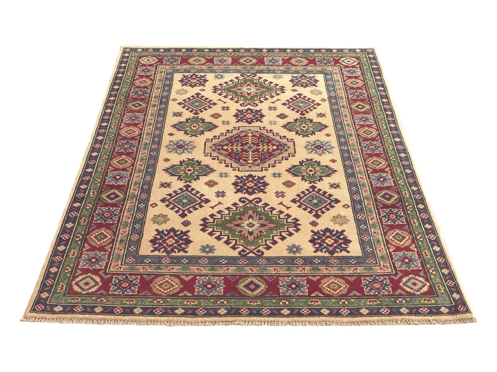 Detail image 5 of 12: 3' 11 x 6' 1 Hand Knotted Kazak Rug
