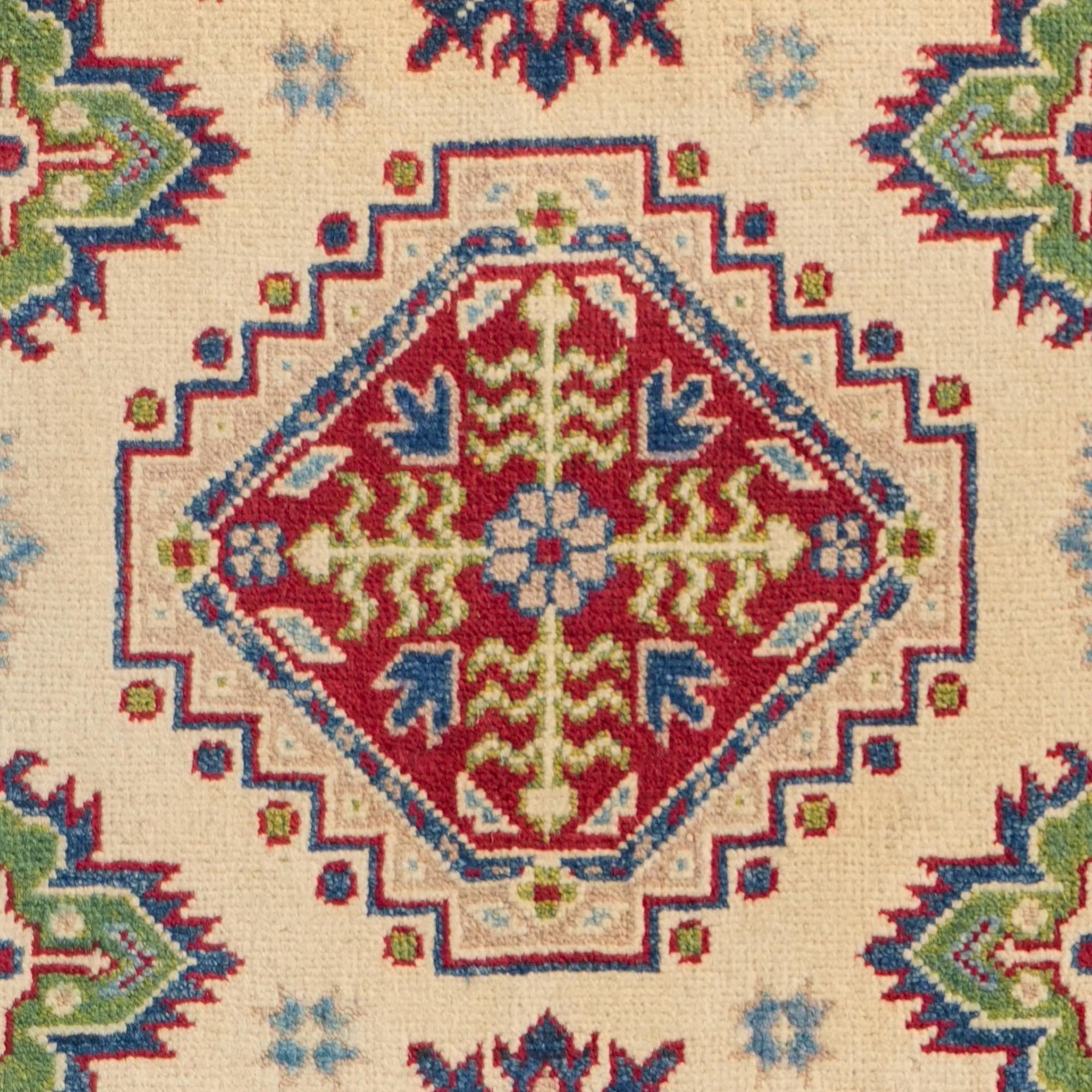 Detail image 11 of 12: 3' 11 x 6' 1 Hand Knotted Kazak Rug