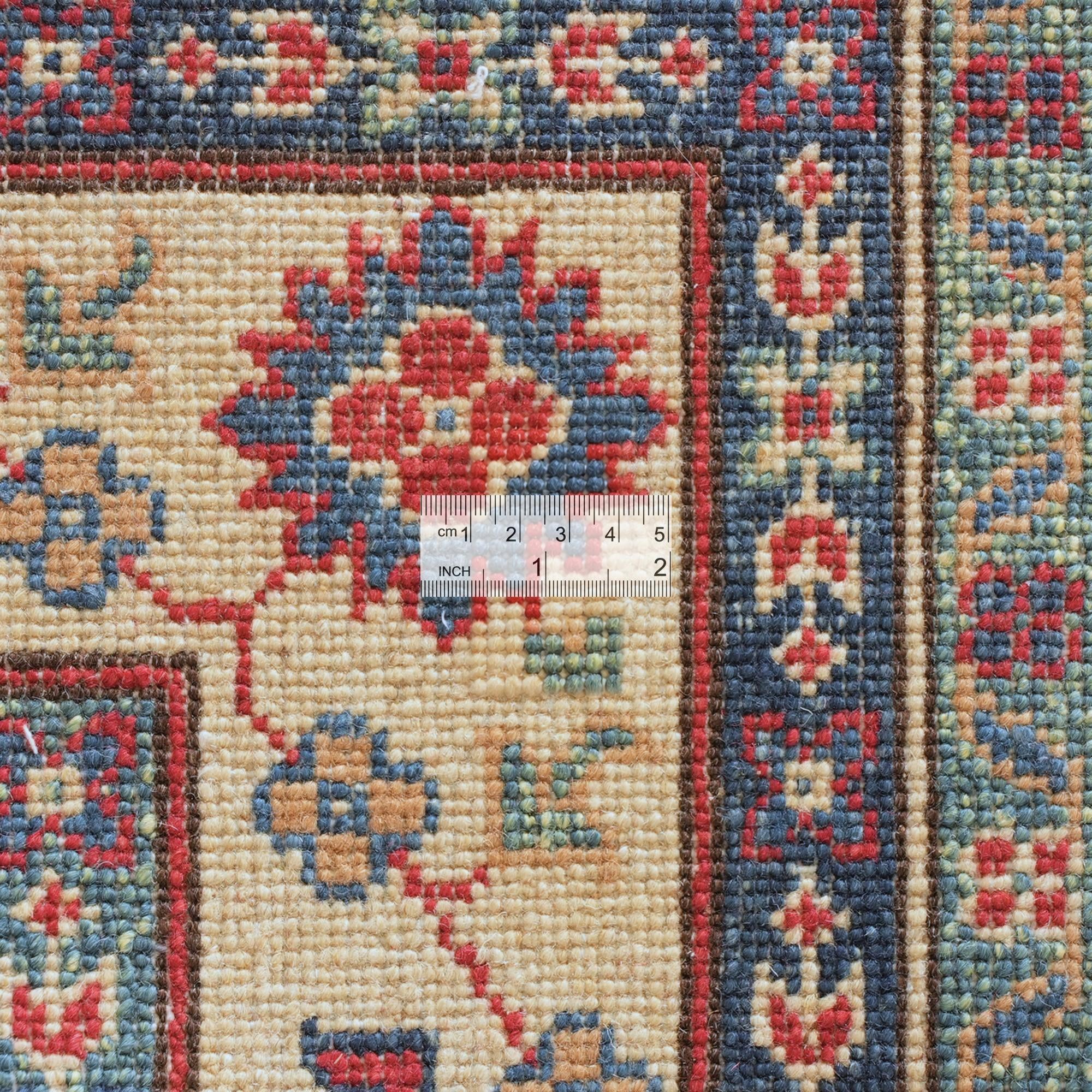 Detail image 9 of 10: 4' 11 x 6' 7 Hand Knotted Kazak Rug