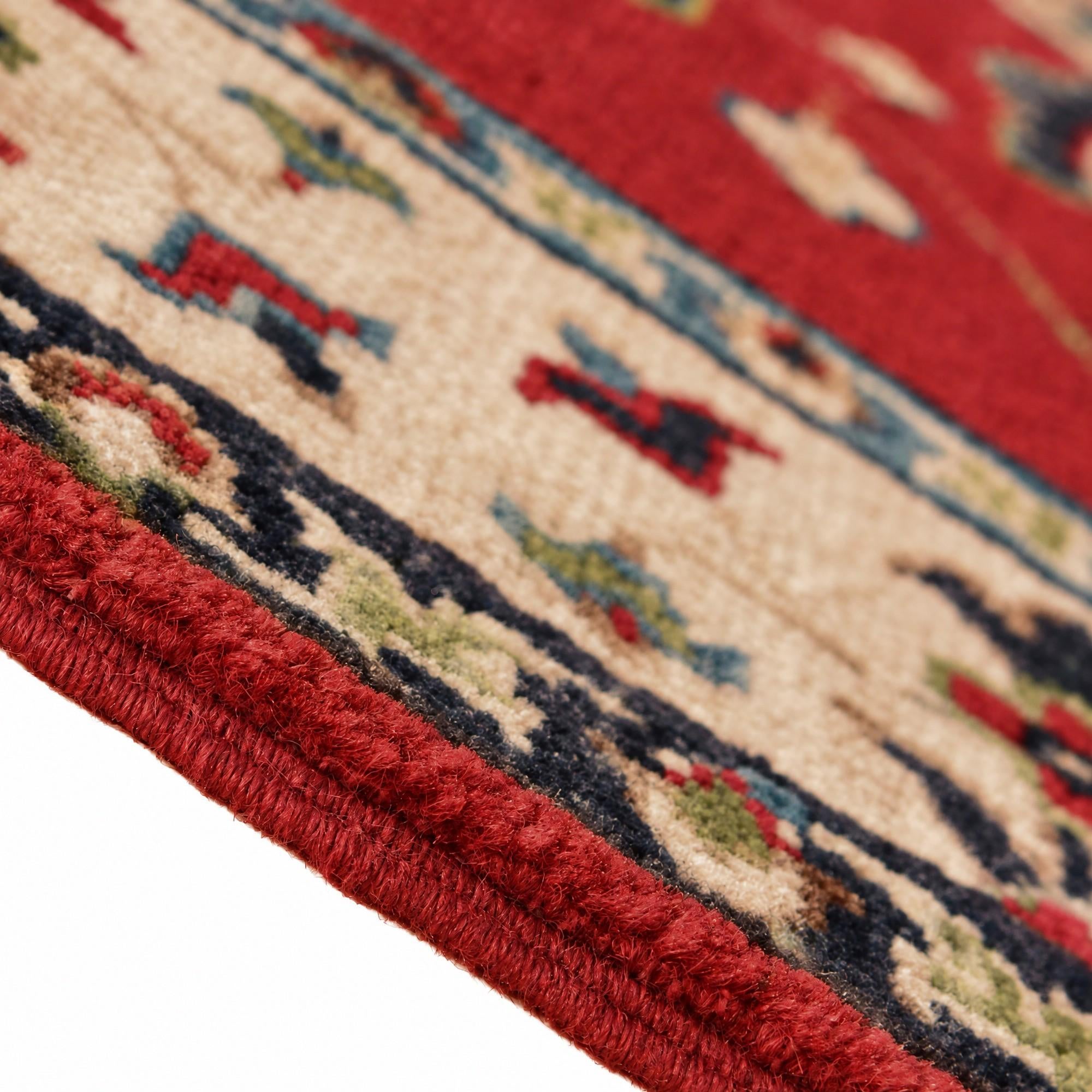 100cm x 155cm Hand Knotted Kazak Rug
