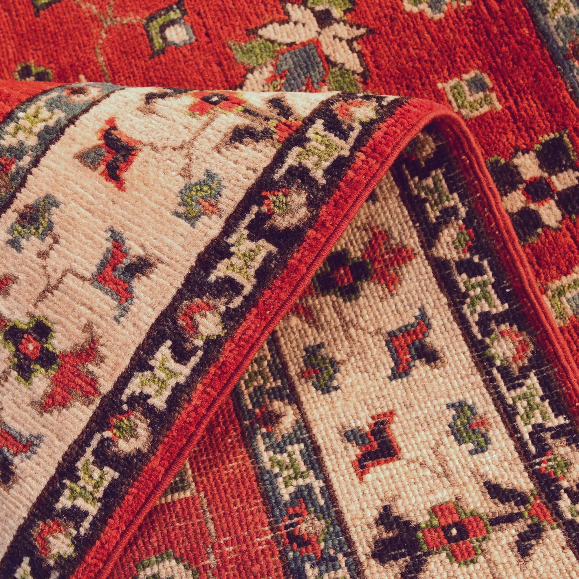3' 4 x 5' Hand Knotted Kazak Rug