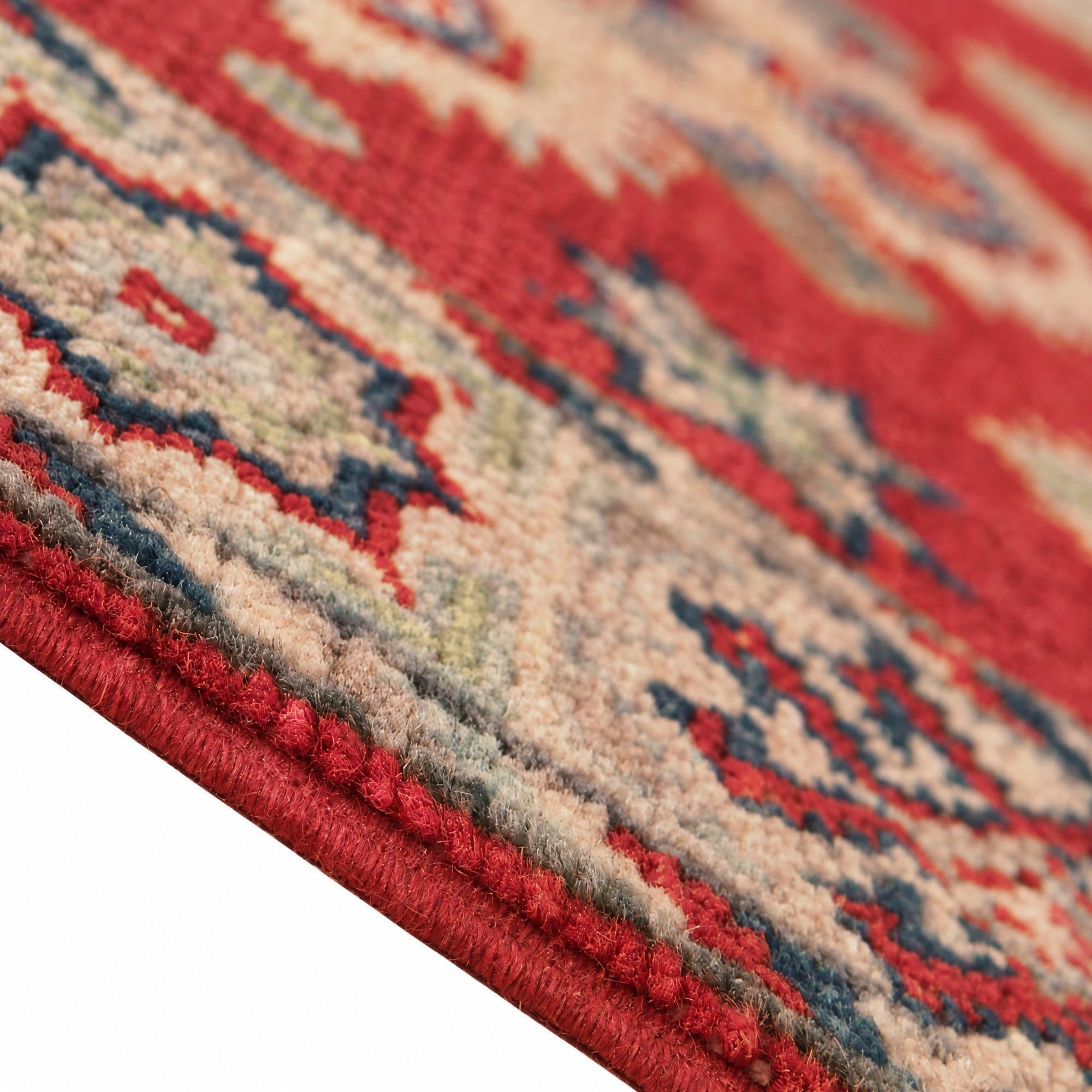 60cm x 95cm Hand Knotted Kazak Rug