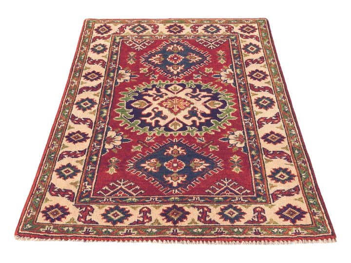 2' 9 x 4' 2 Hand Knotted Kazak Rug