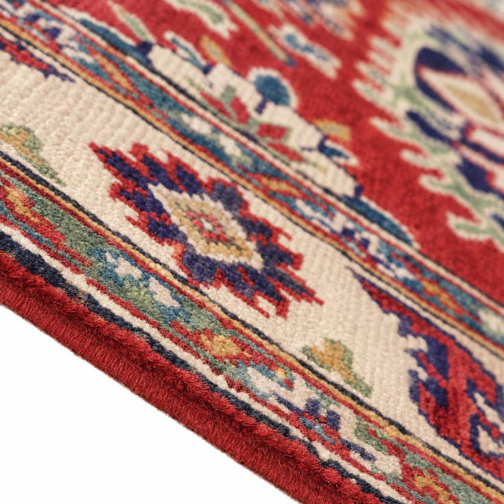 Detail image of 85cm x 130cm Hand Knotted Kazak Rug