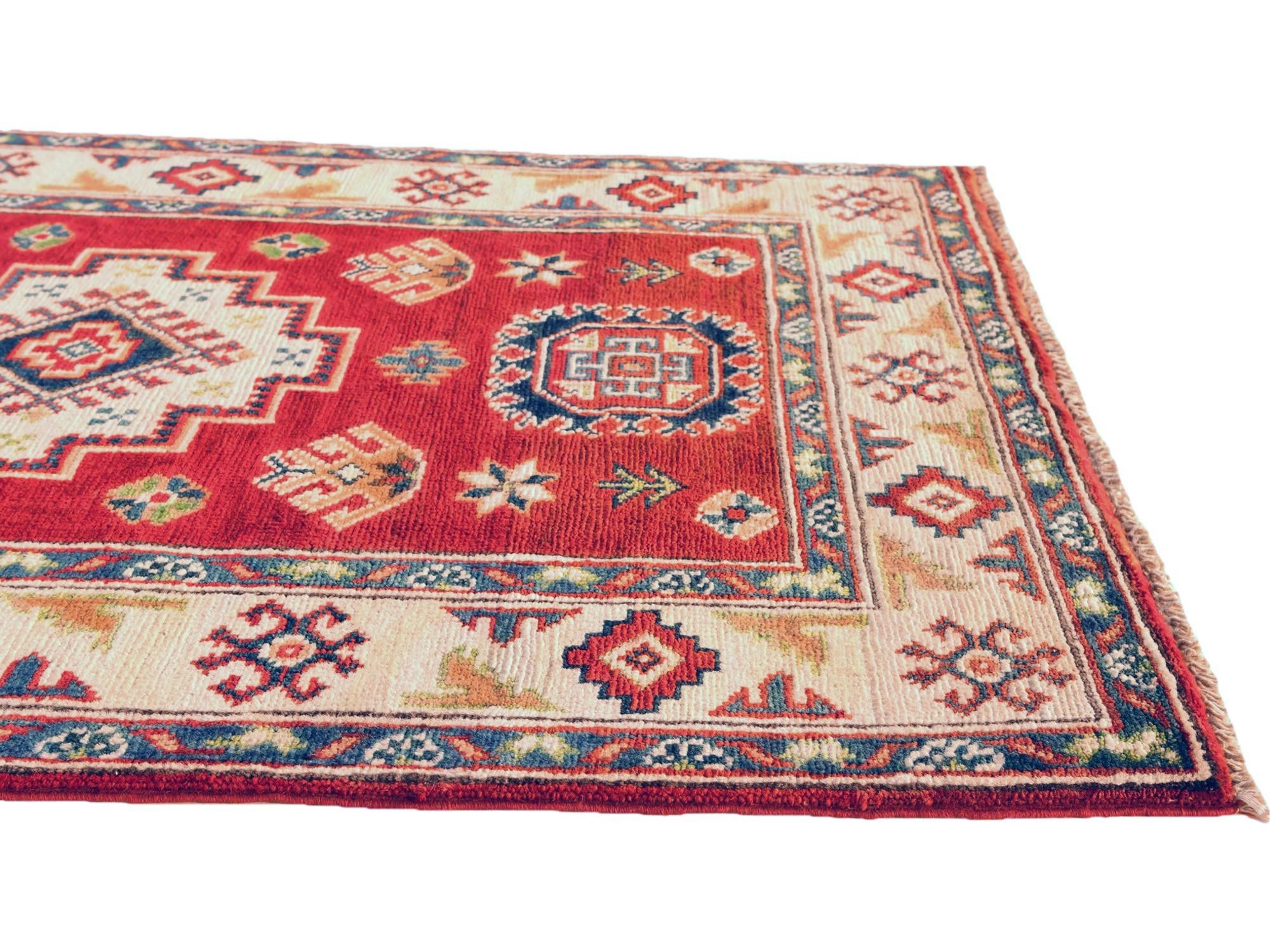 2' 9 x 4' 2 Hand Knotted Kazak Rug