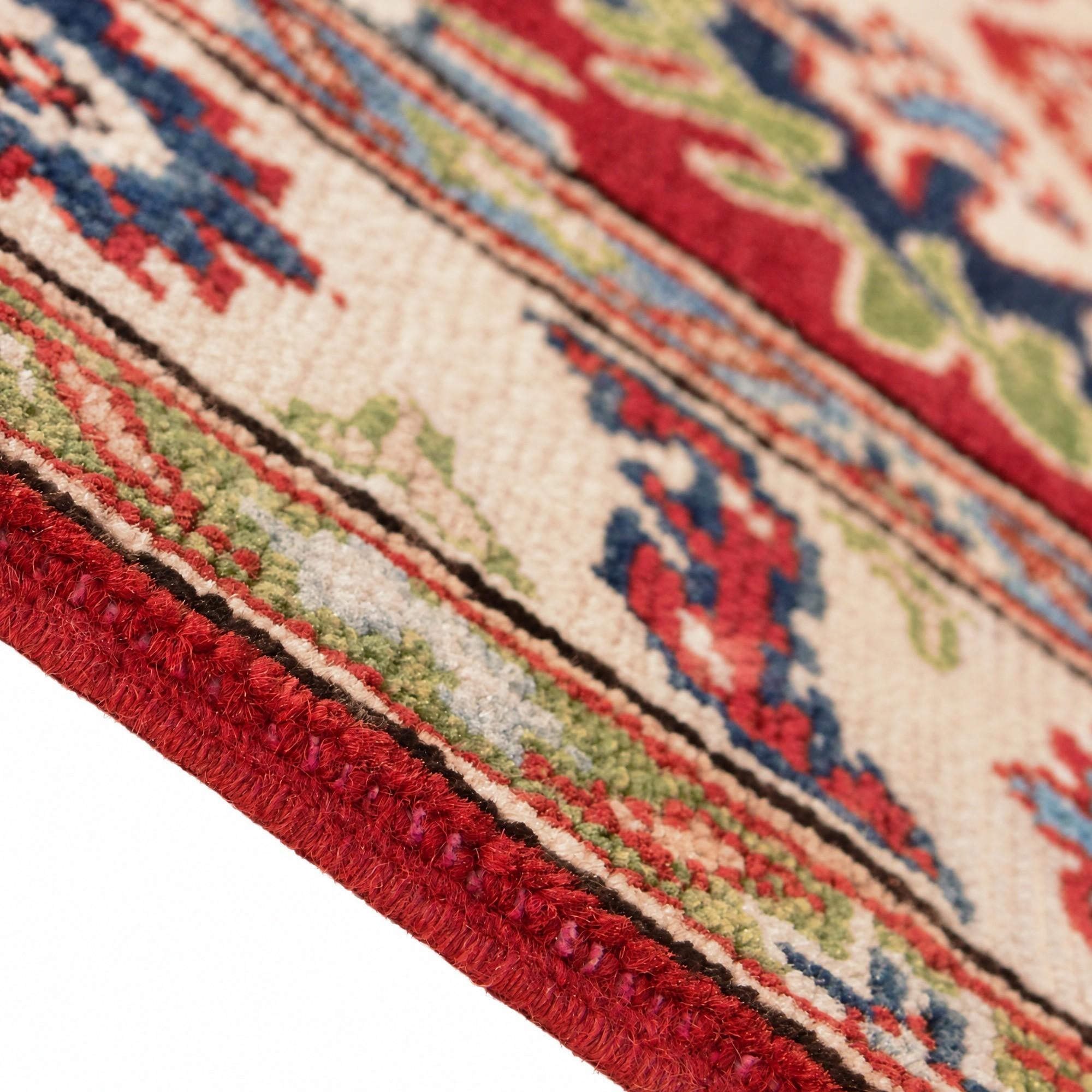 80cm x 125cm Hand Knotted Kazak Rug