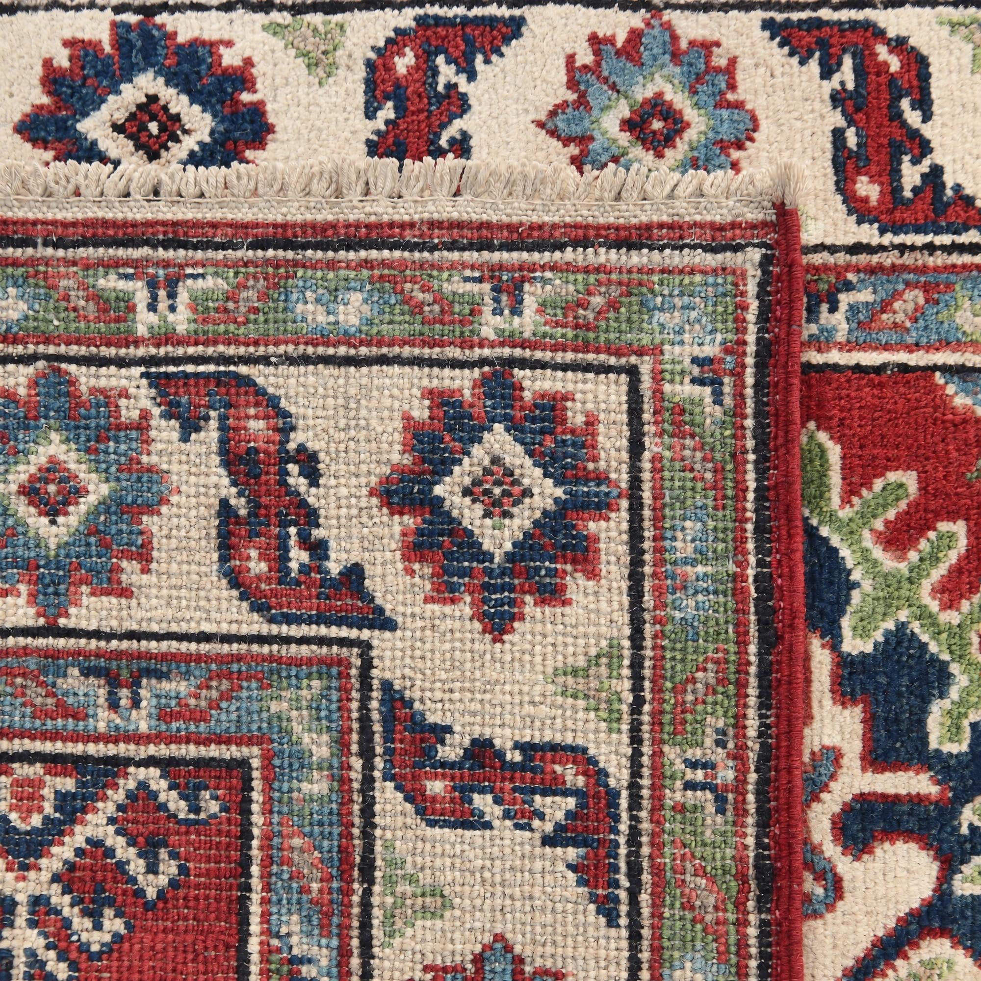 80cm x 125cm Hand Knotted Kazak Rug