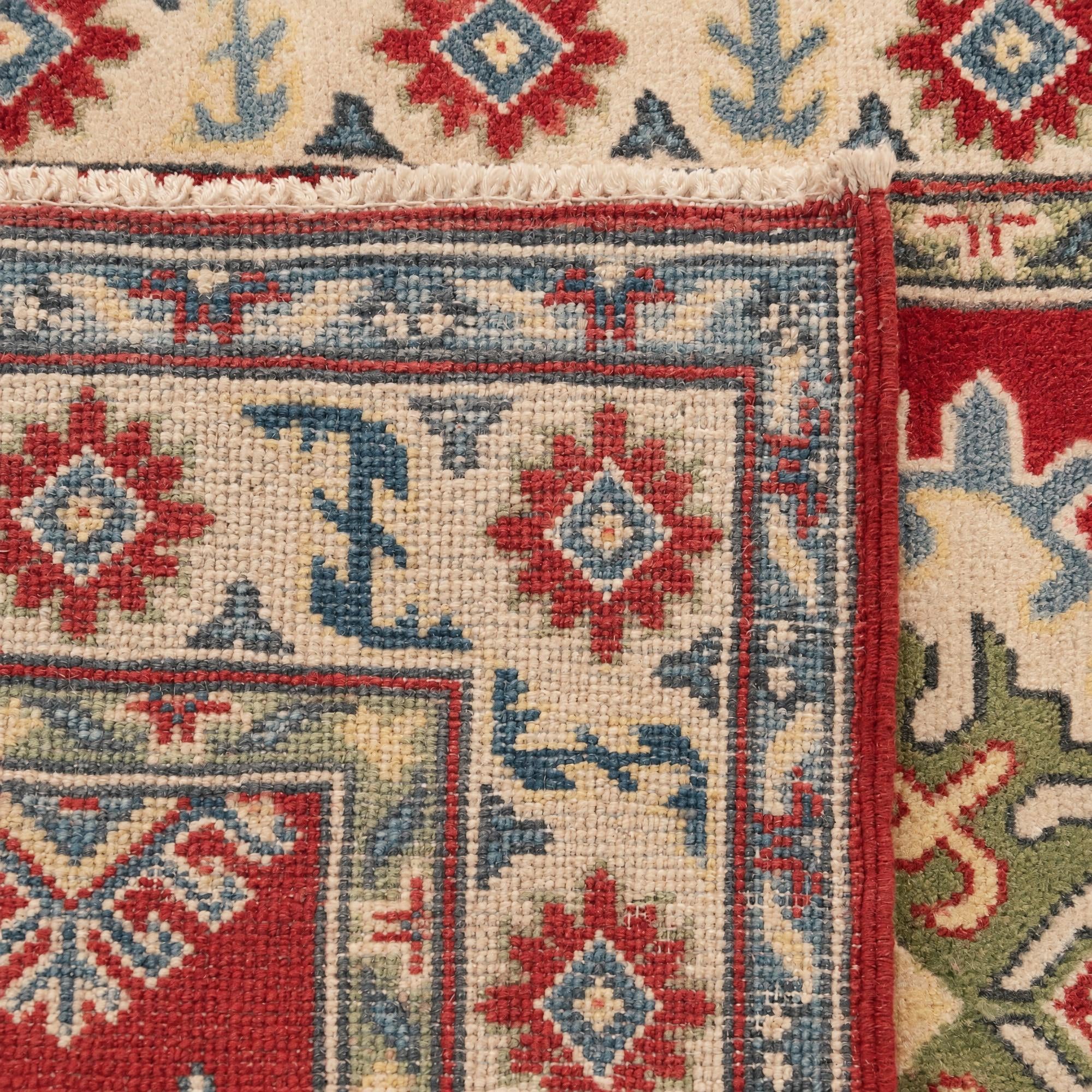 80cm x 125cm Handgeknüpft Kazak Teppich