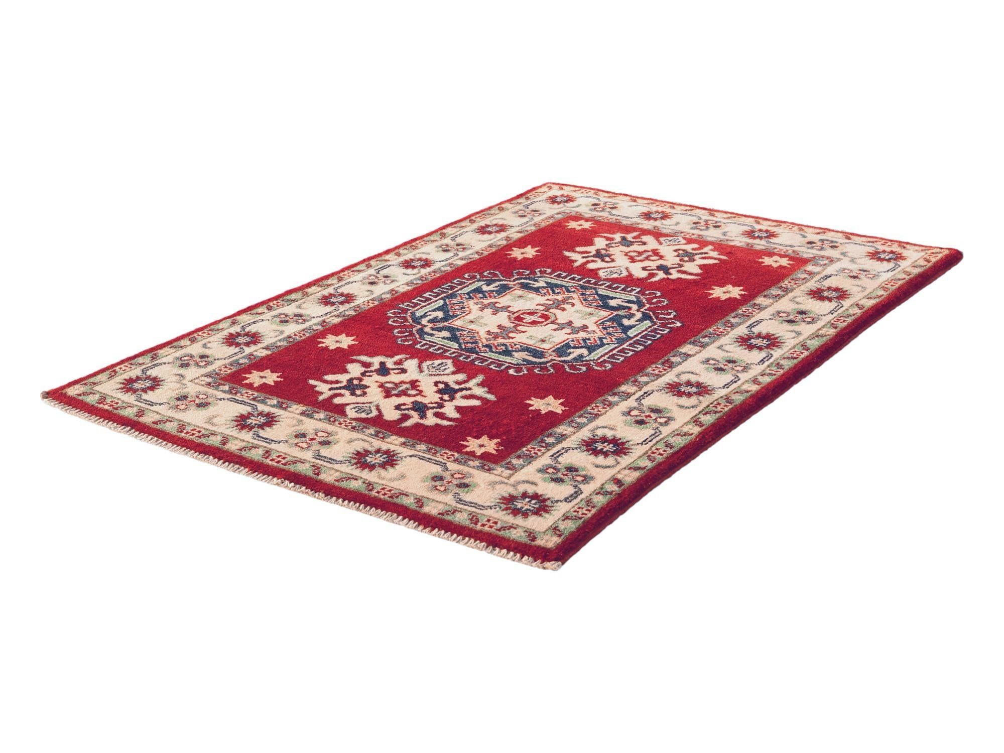 2' 9 x 3' 11 Hand Knotted Kazak Rug