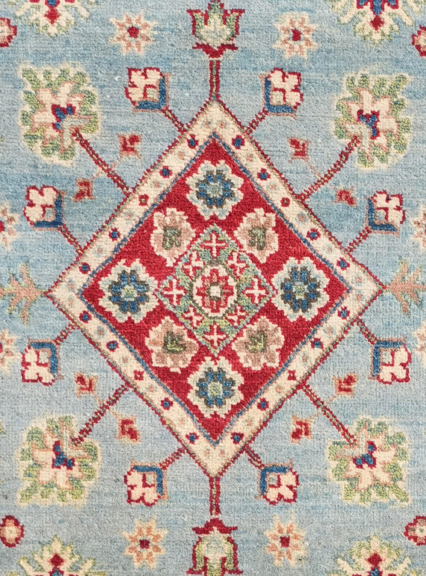 2' 7 x 4' 1 Hand Knotted Kazak Rug