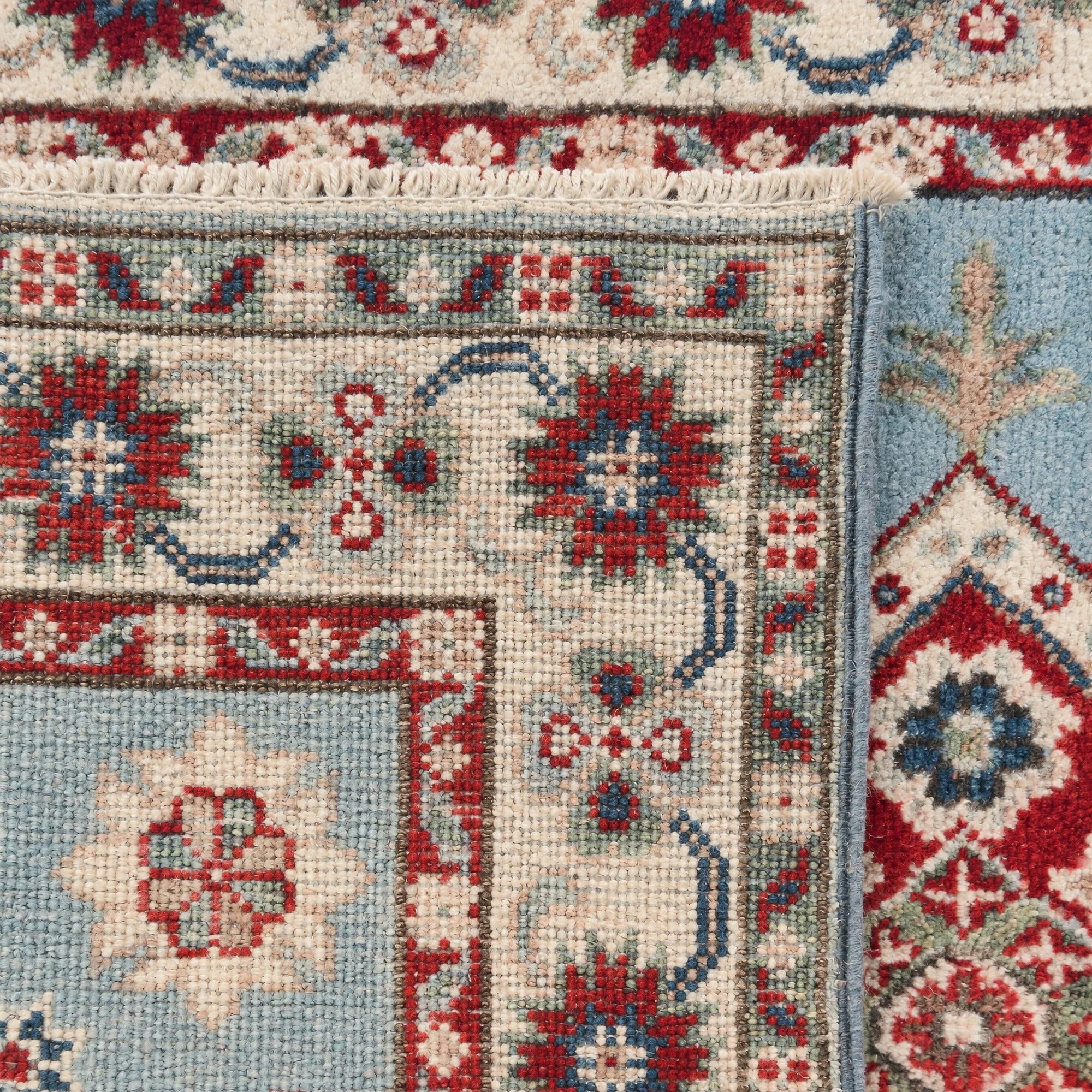 80cm x 125cm Hand Knotted Kazak Rug