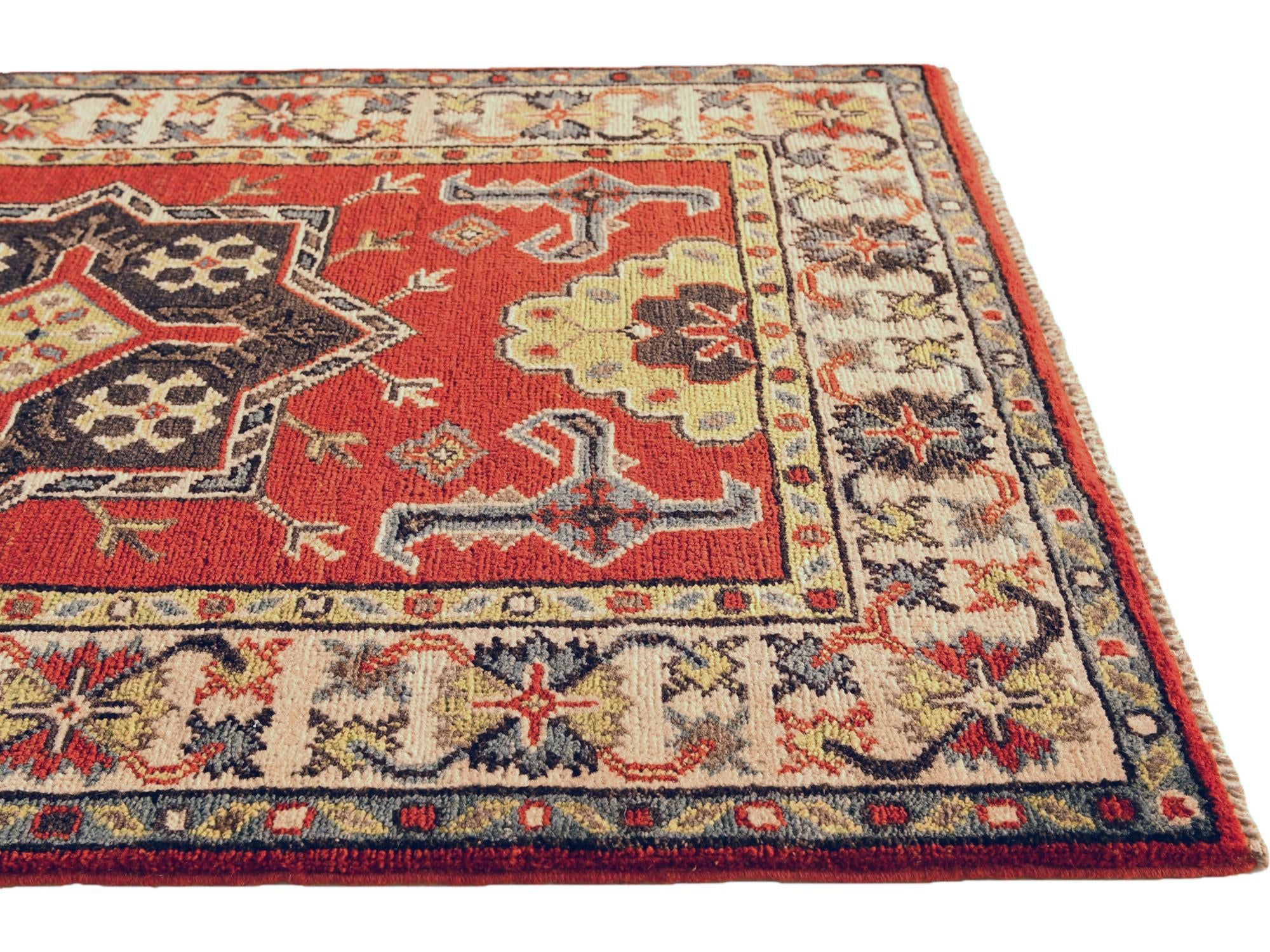 2' 10 x 3' 11 Hand Knotted Kazak Rug