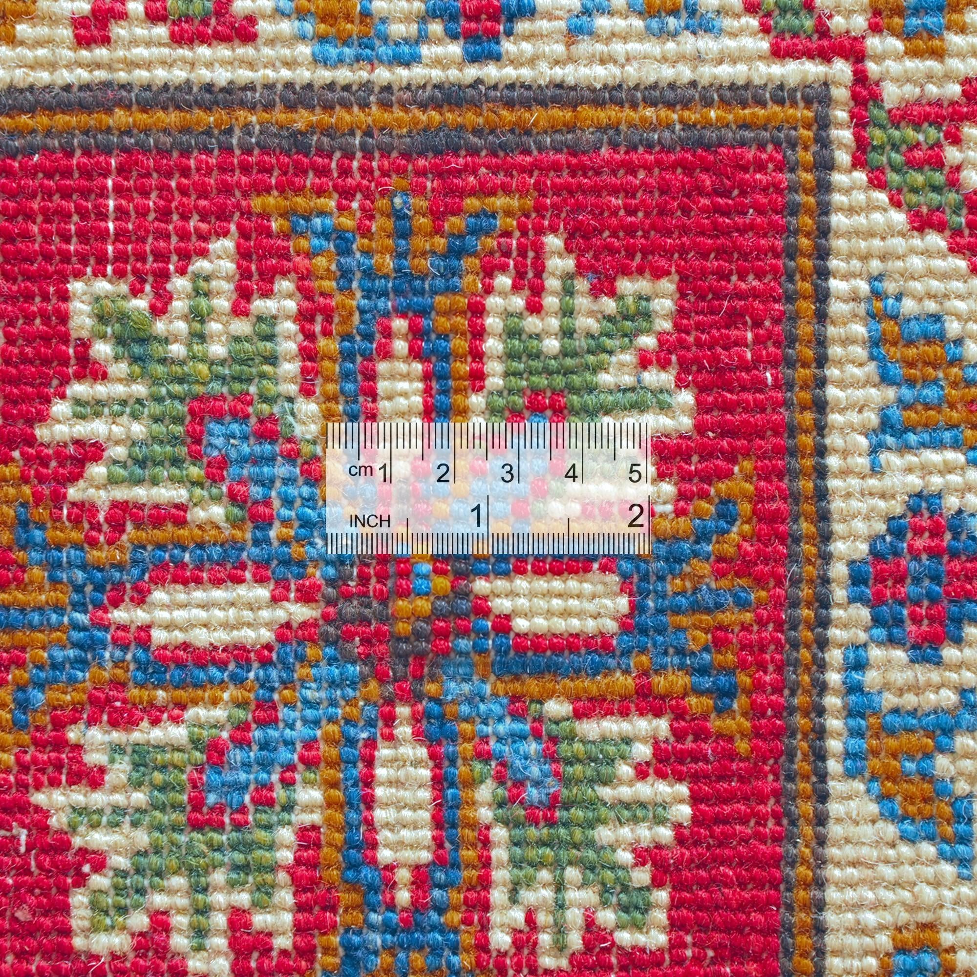 Detail image 9 of 10: 4' 11 x 6' 7 Hand Knotted Kazak Rug