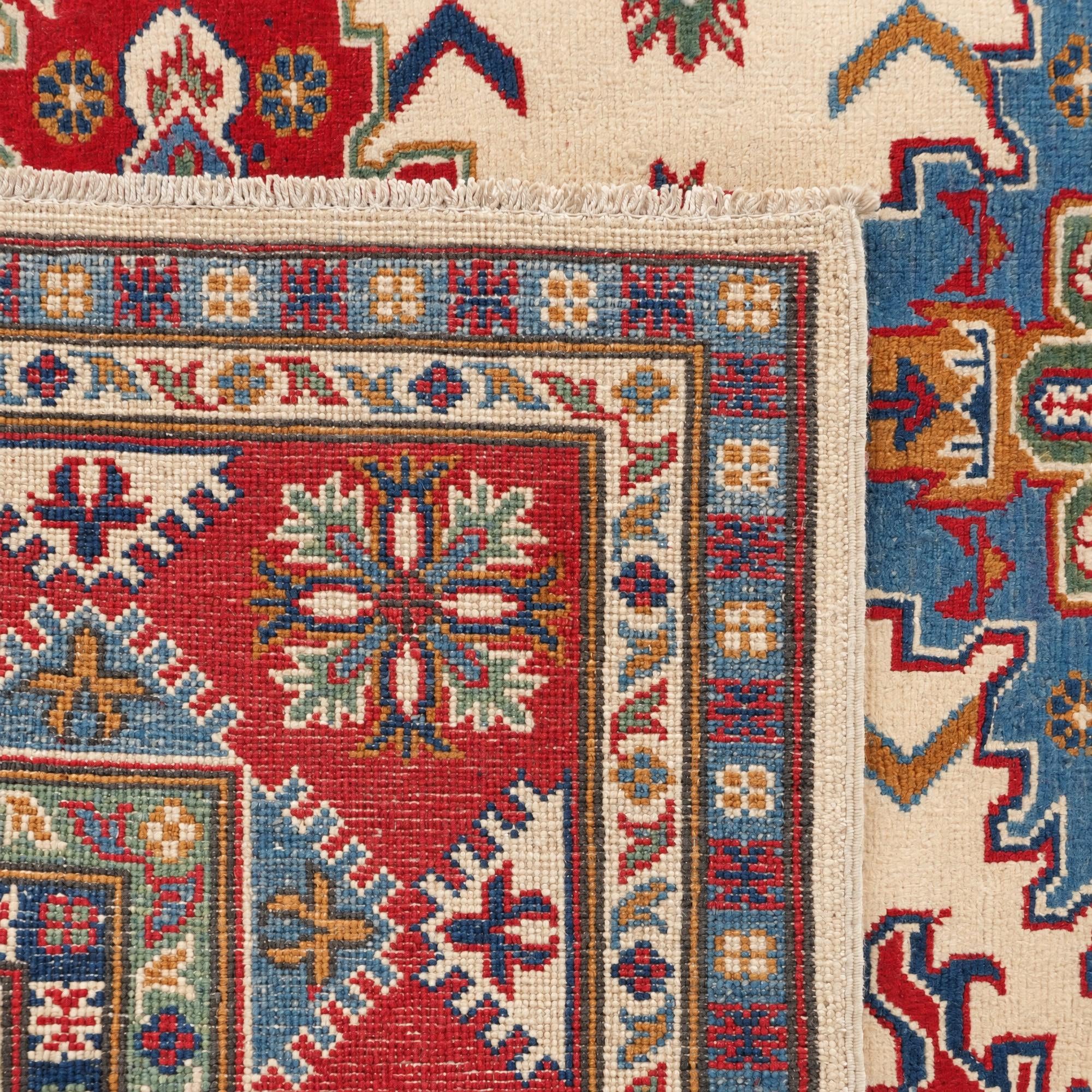 150cm x 200cm Handgeknüpft Kazak Teppich