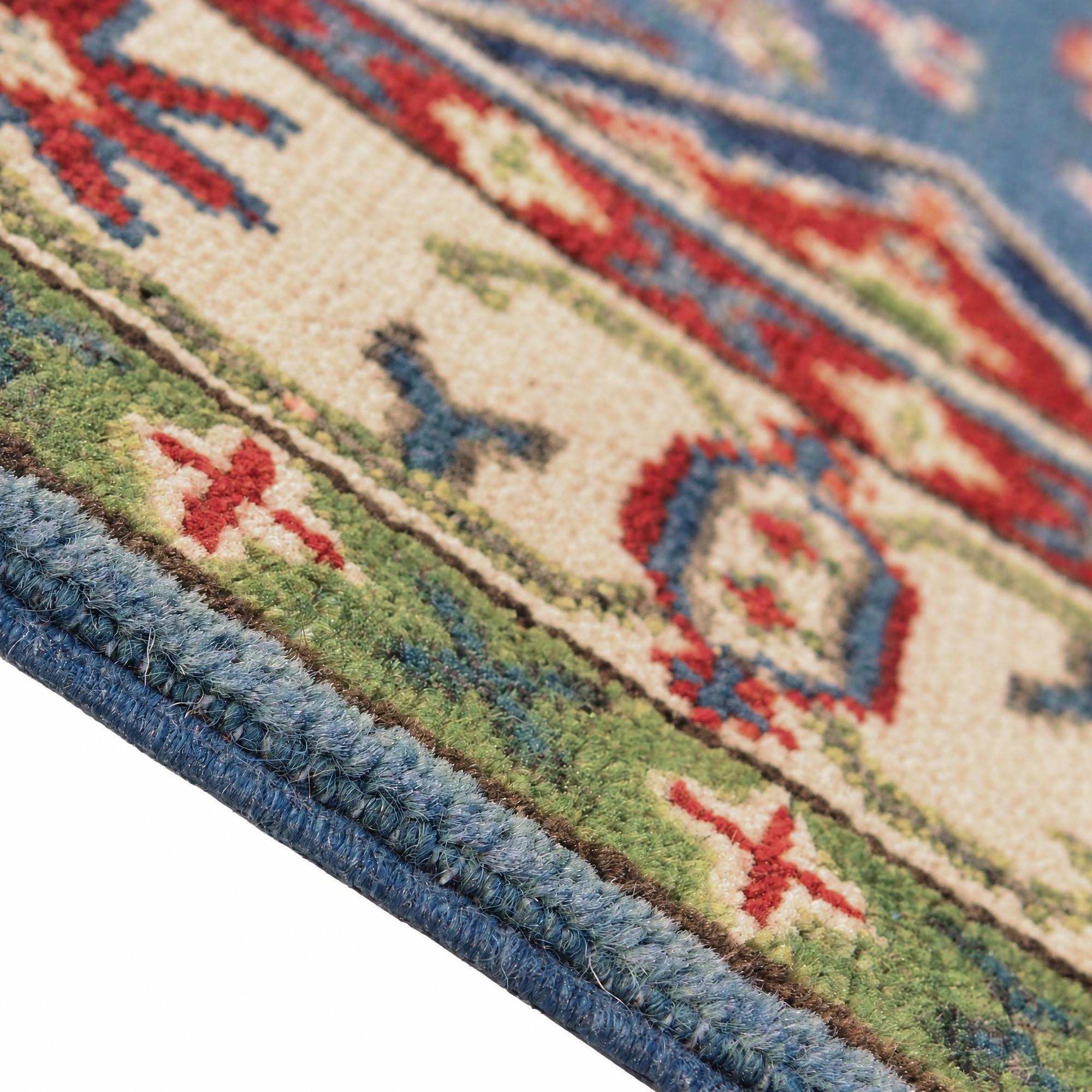 80cm x 125cm Hand Knotted Kazak Rug