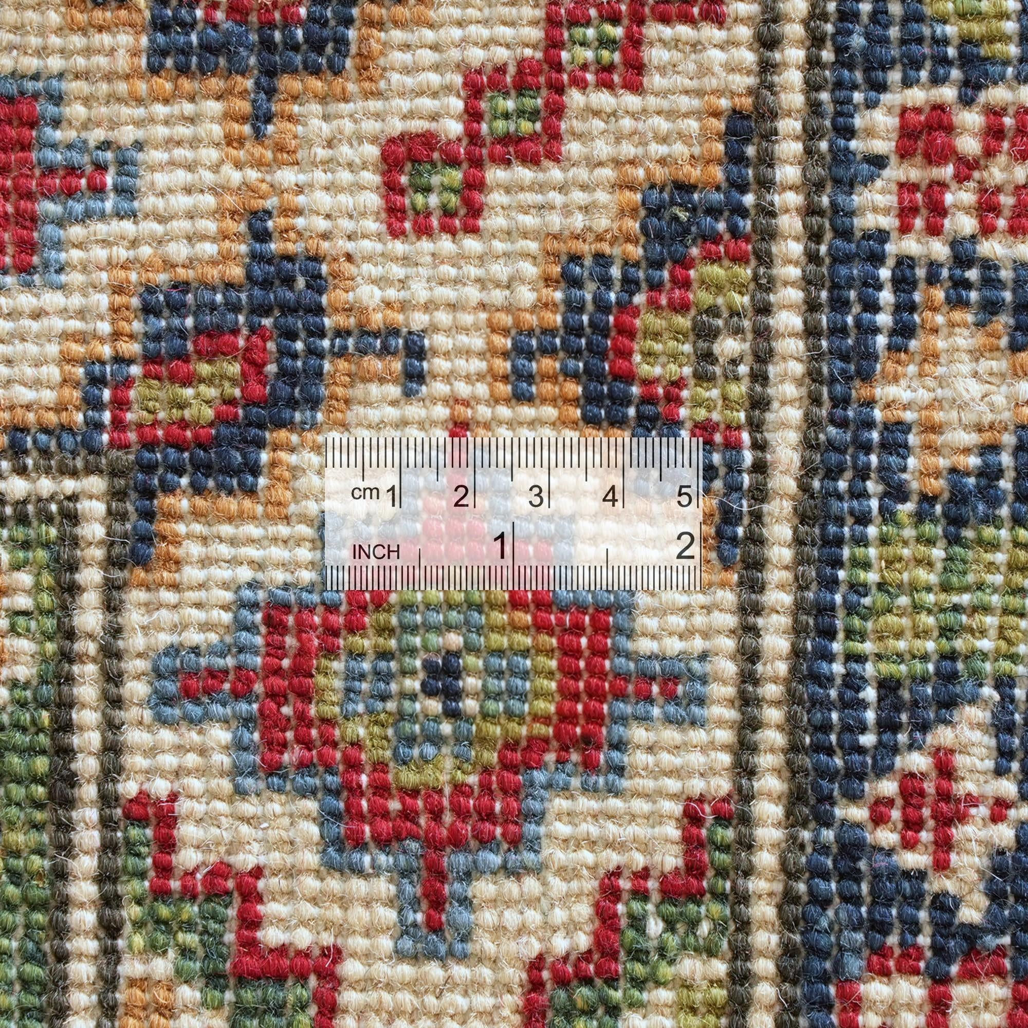 150cm x 225cm anudado a mano Kazak Alfombra