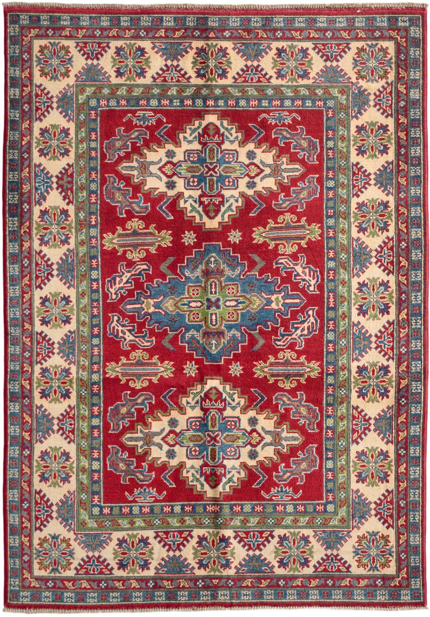 150cm x 215cm Hand Knotted Kazak Rug