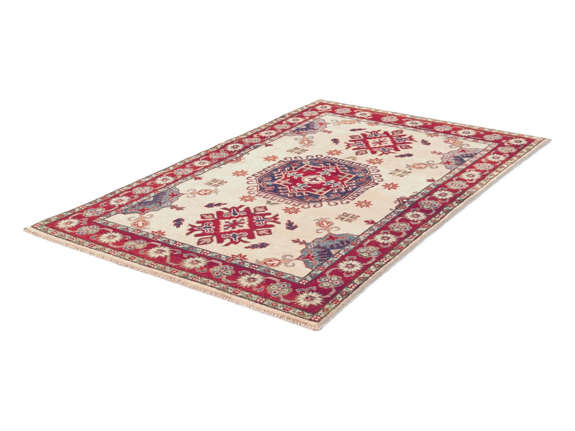 3' 3 x 5' Hand Knotted Kazak Rug