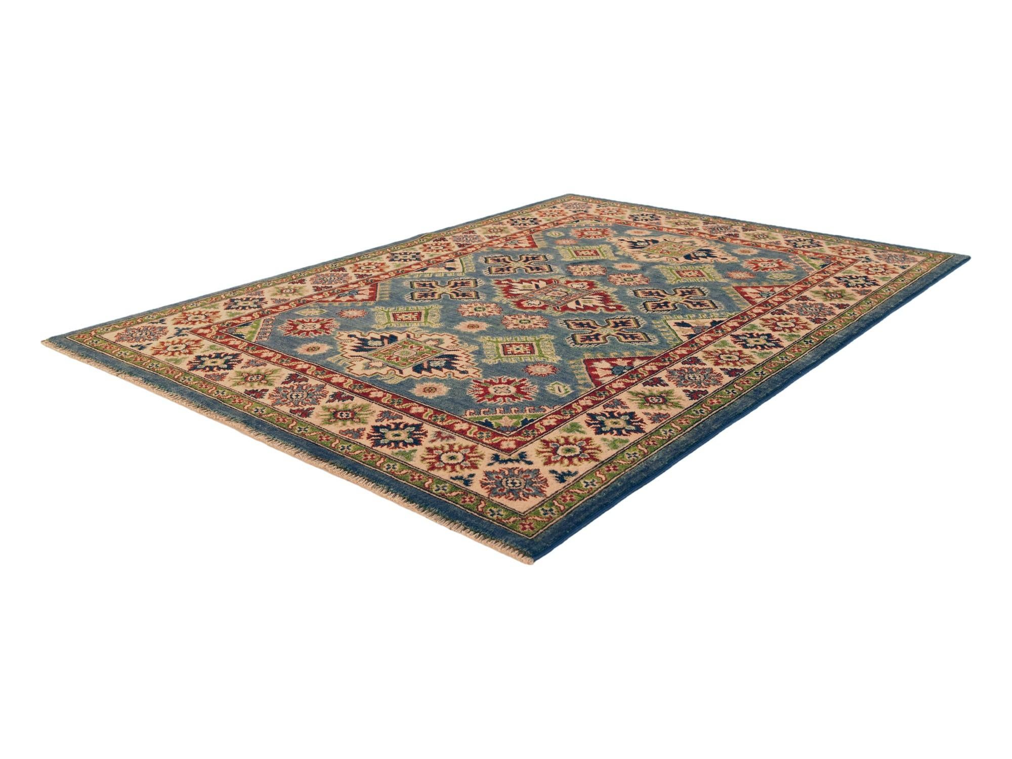 5' x 6' 9 Hand Knotted Kazak Rug