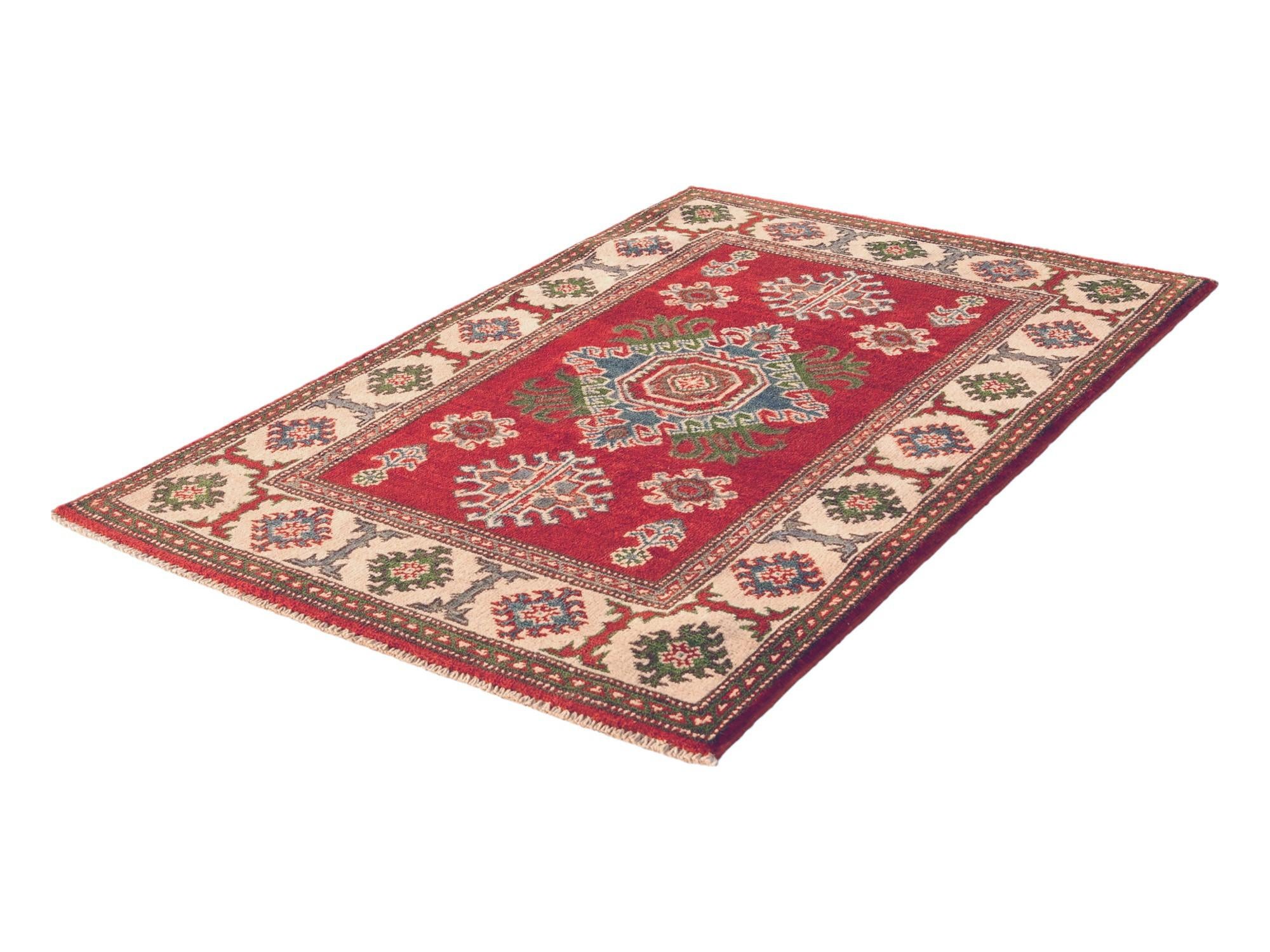 2' 9 x 4' 2 Hand Knotted Kazak Rug