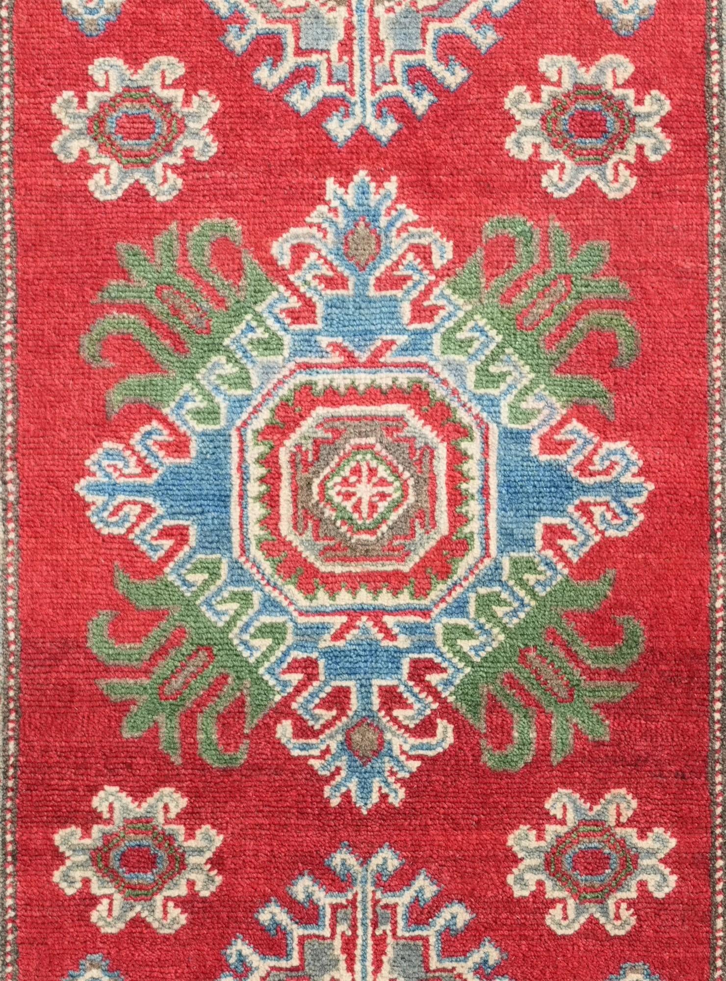 2' 9 x 4' 2 Hand Knotted Kazak Rug